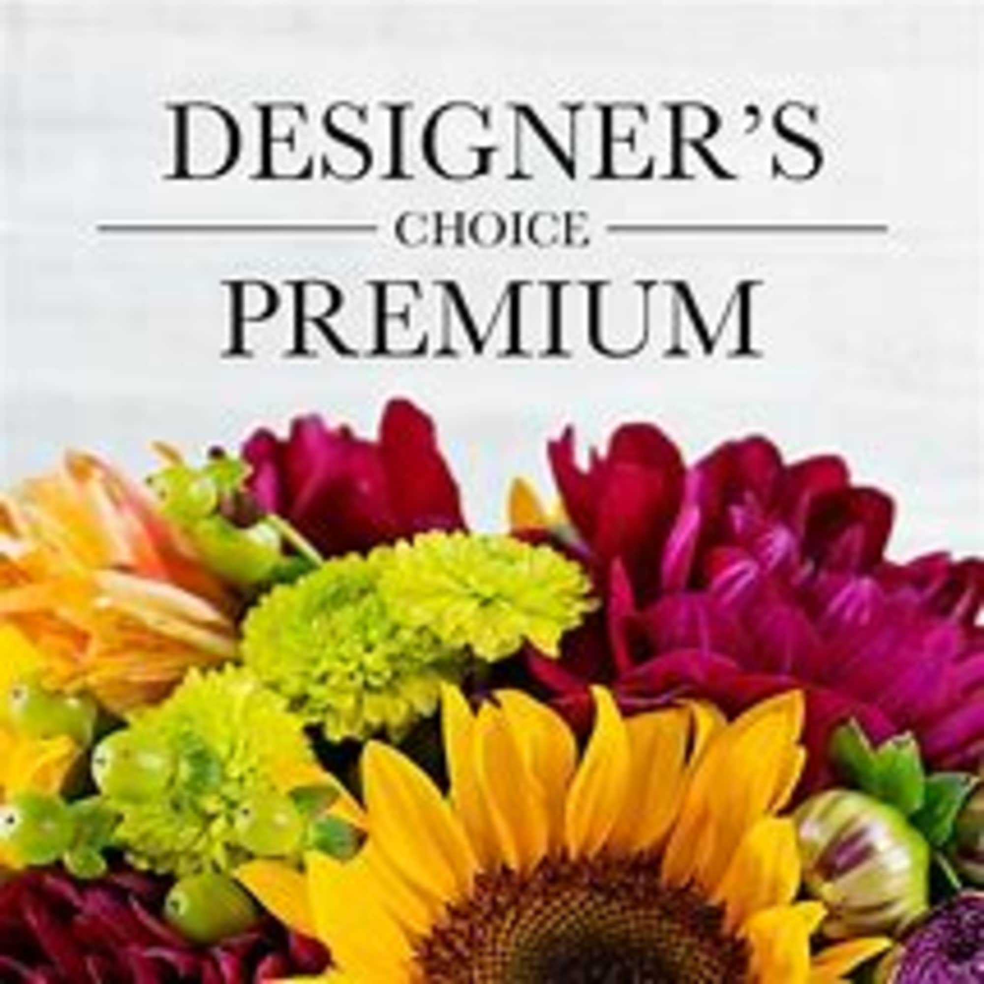 Let our designers create a beautiful premium arrangement with the freshest blooms
