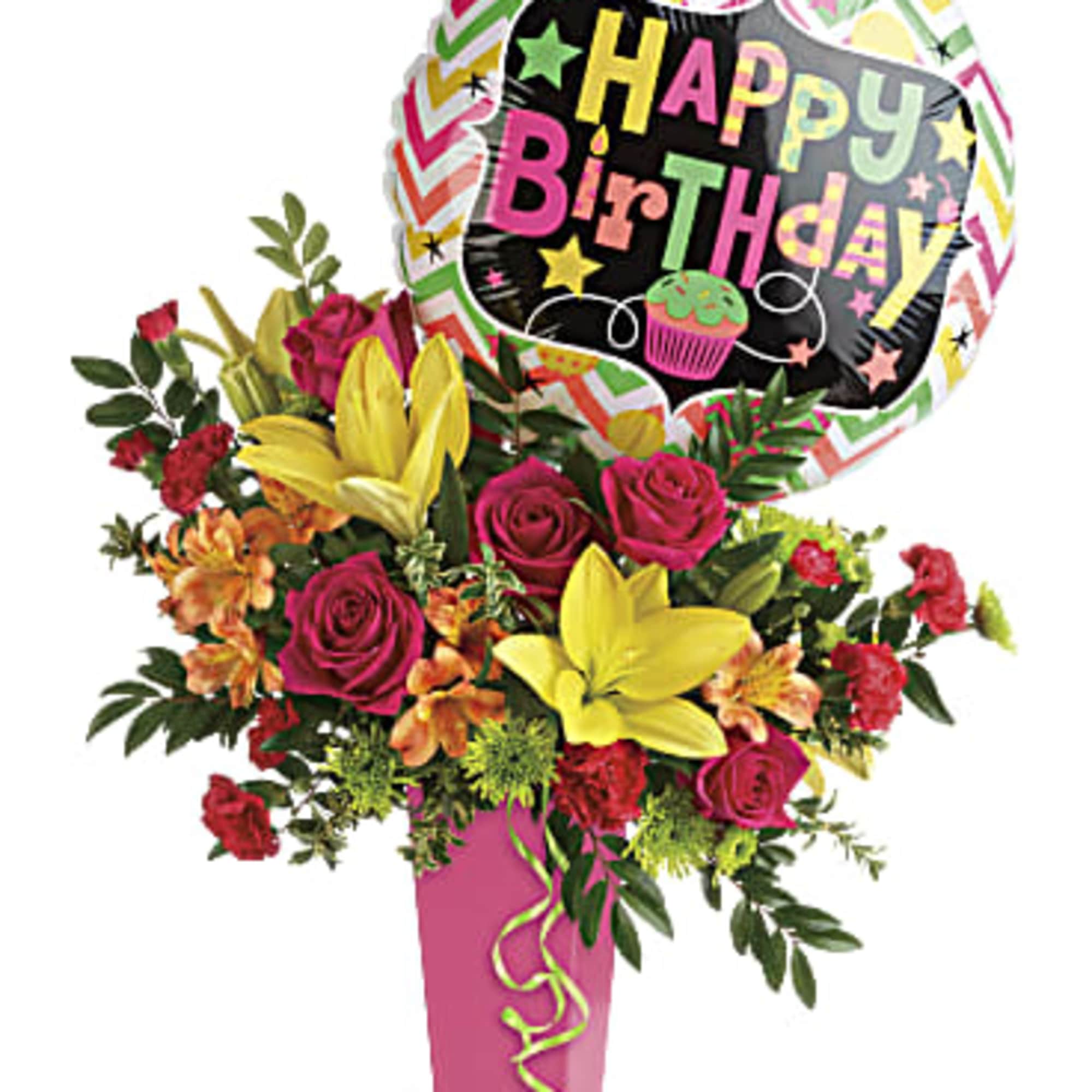 No birthday bash is complete without a surprise delivery of beautiful blooms!