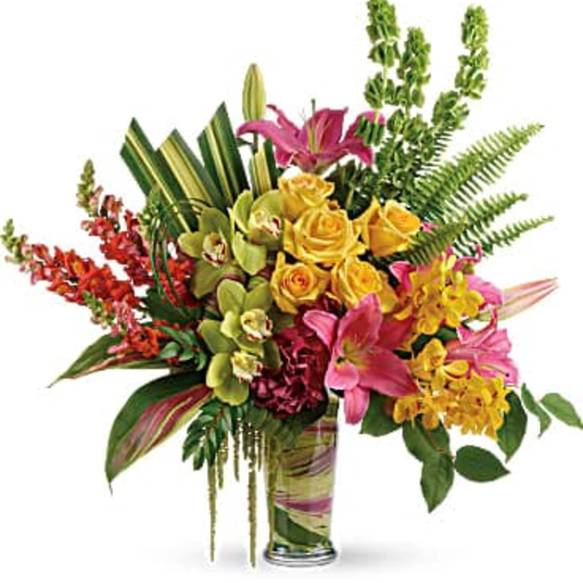 Take a tropical getaway, without ever leaving home! Inspired by the shades
