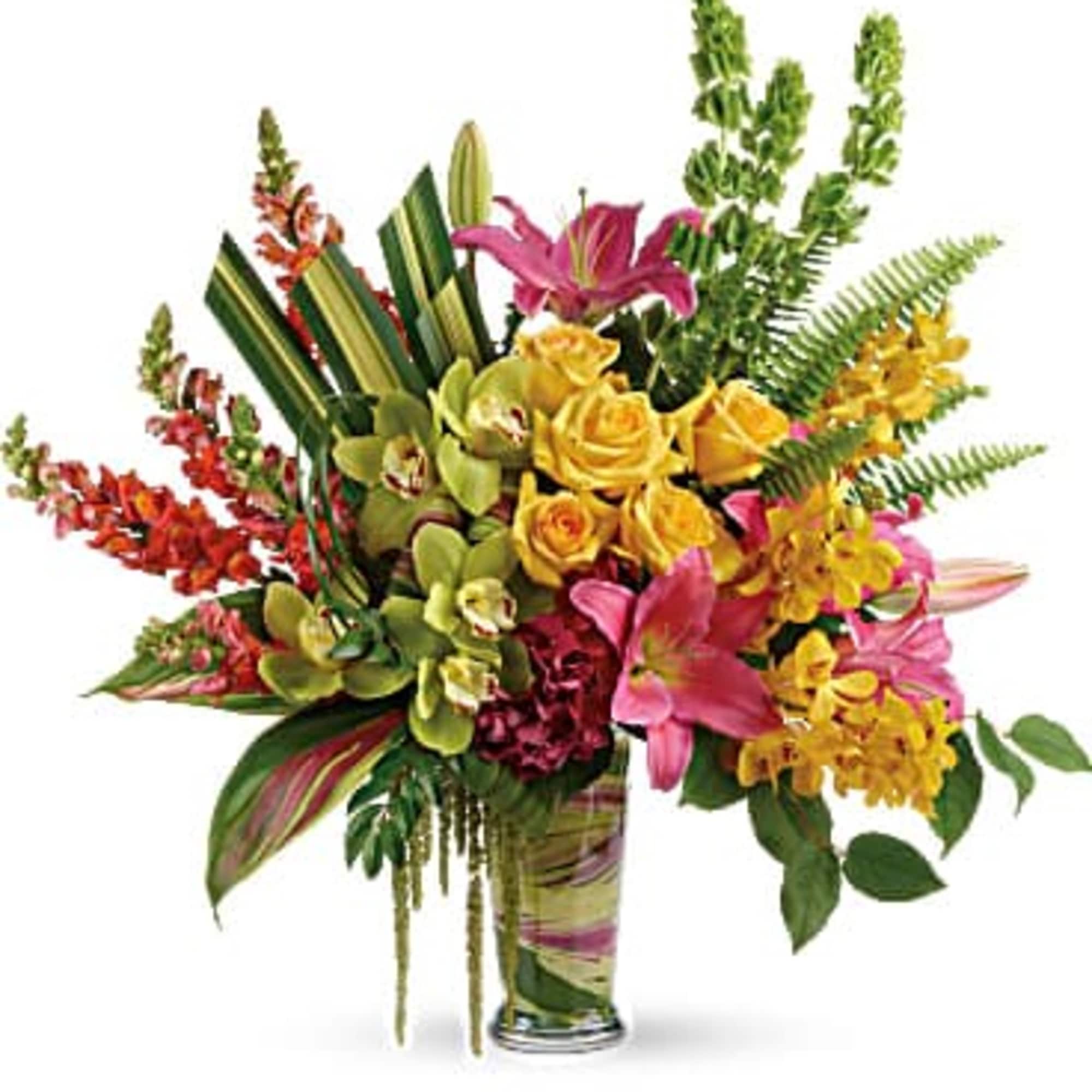 Take a tropical getaway, without ever leaving home! Inspired by the shades
