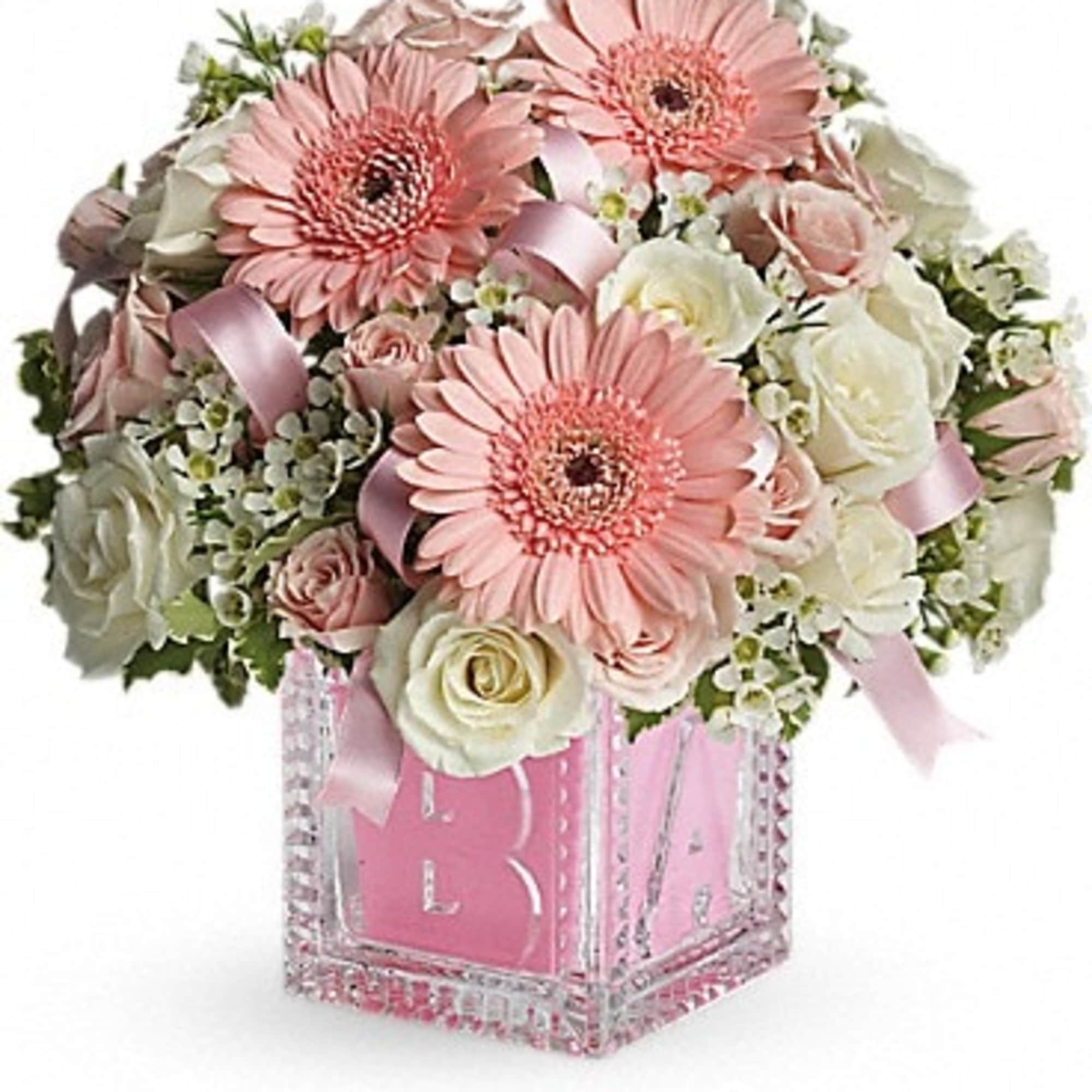 Celebrate the cutest baby girl on the block's arrival with this charming