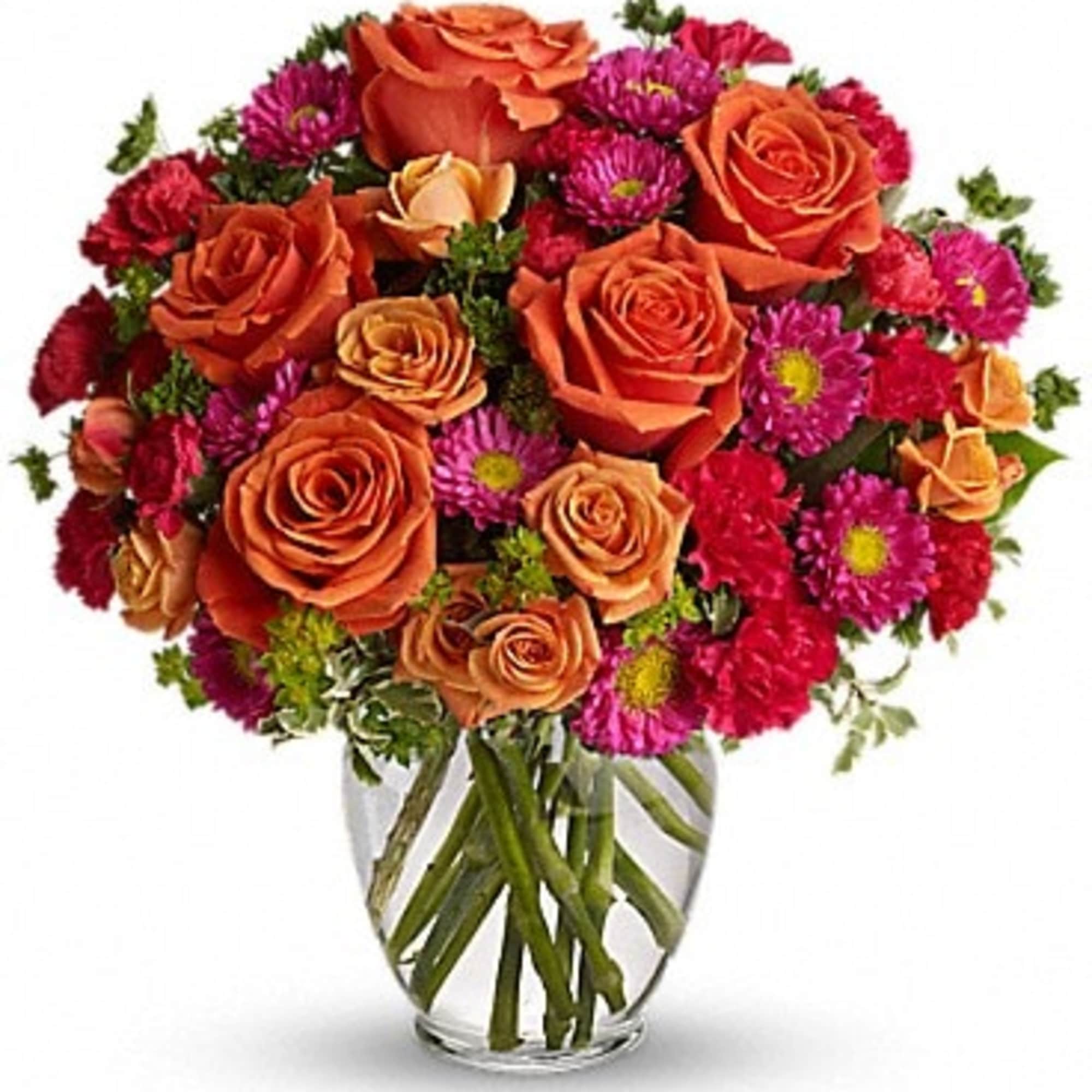 How sweet it will be when this dazzling arrangement arrives at someone's