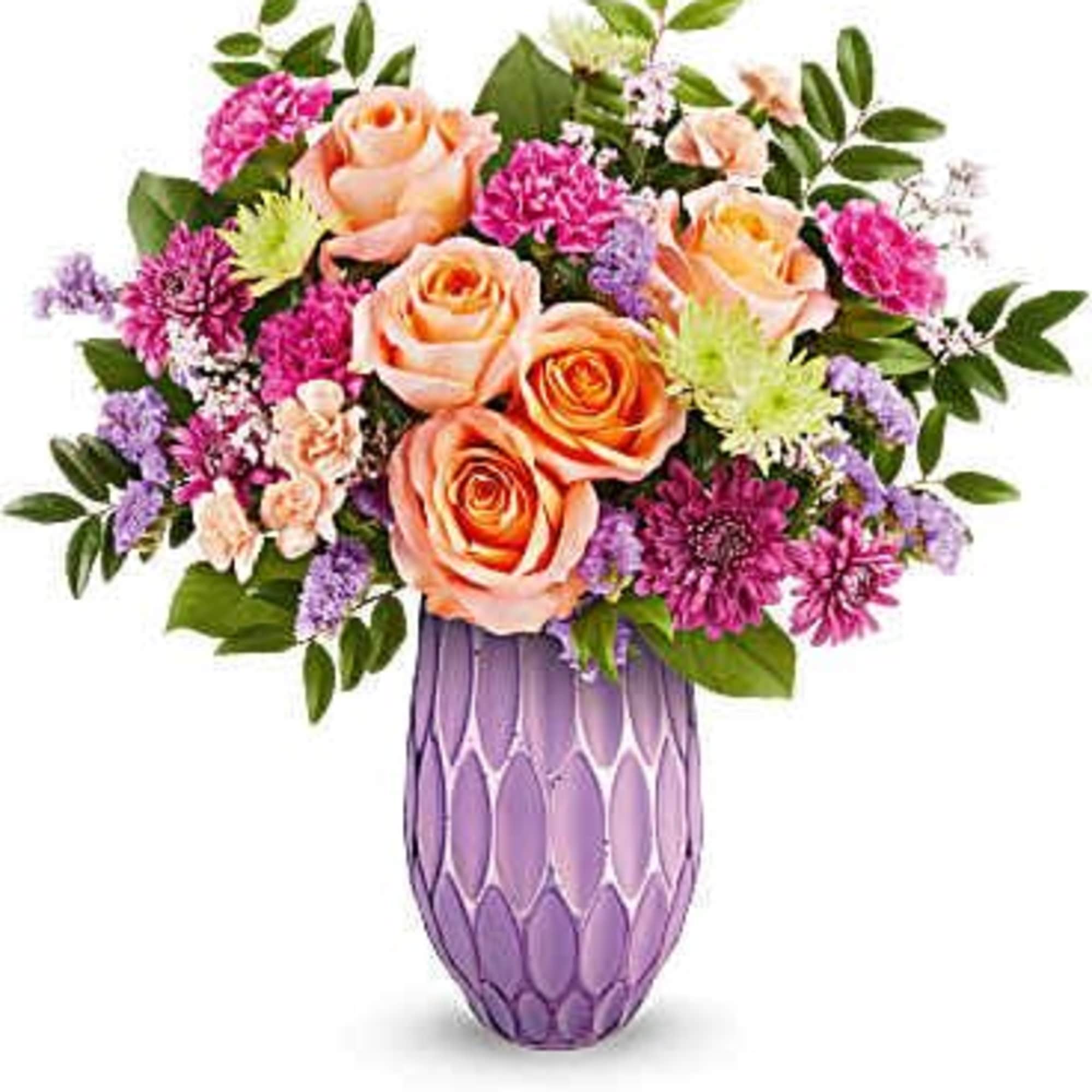 Make her Mother's Day. Shine with the Pretty Glow Bouquet, featuring a