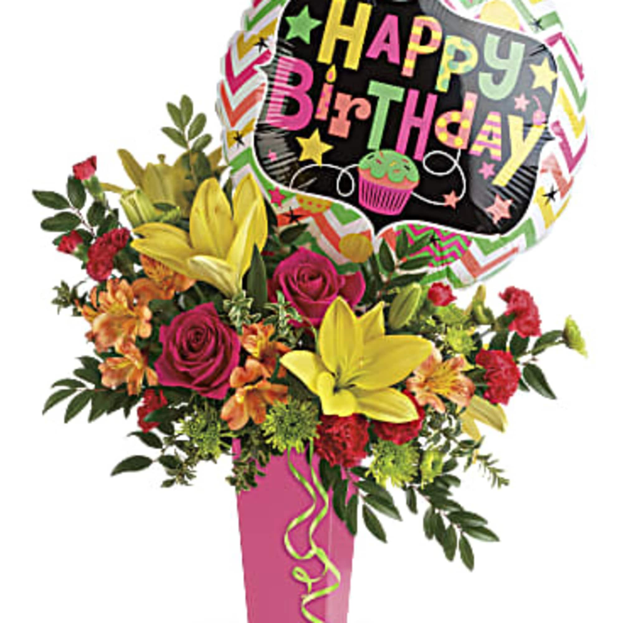No birthday bash is complete without a surprise delivery of beautiful blooms!