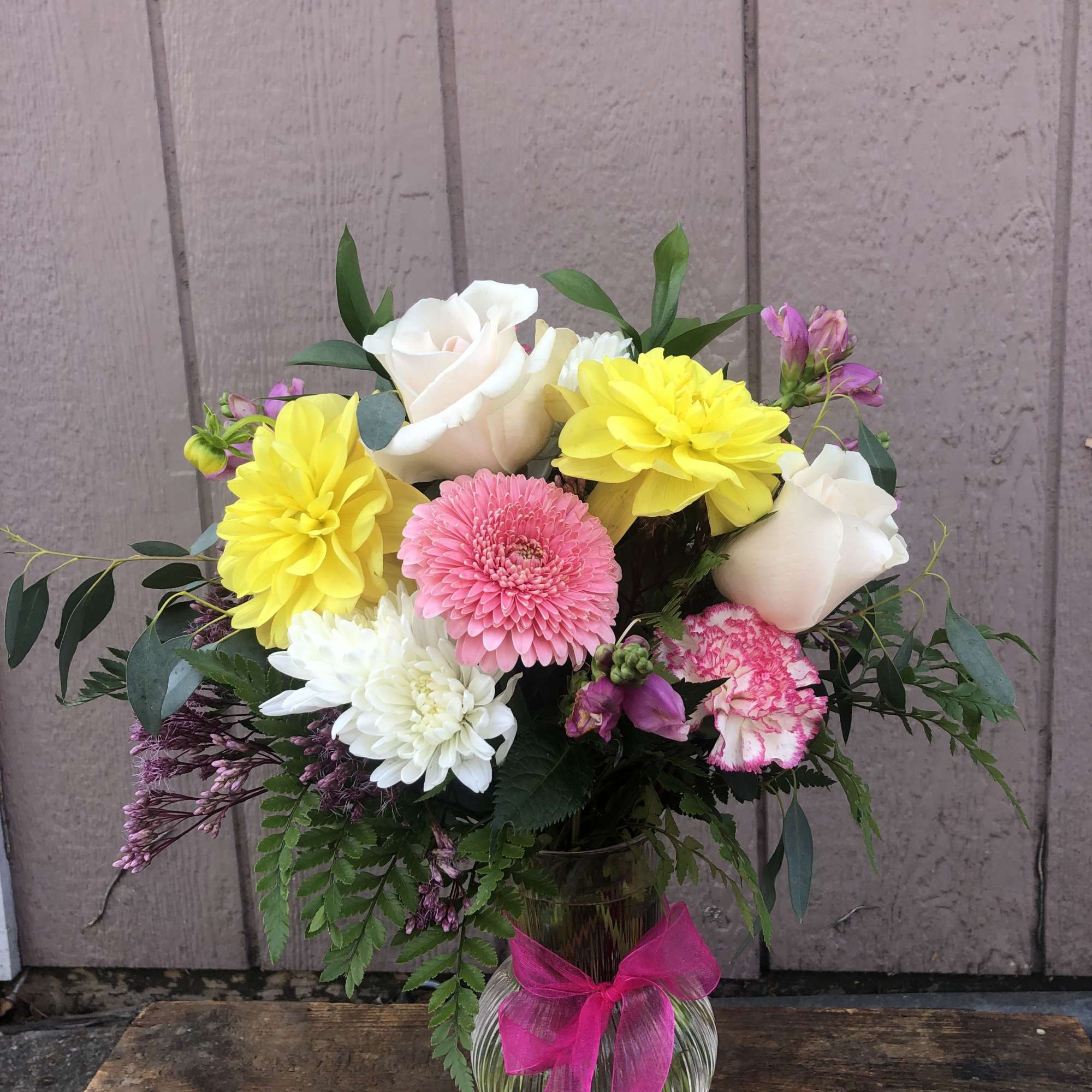 A carefully curated floral design created by our expert florists using premium, photo 2 of 2