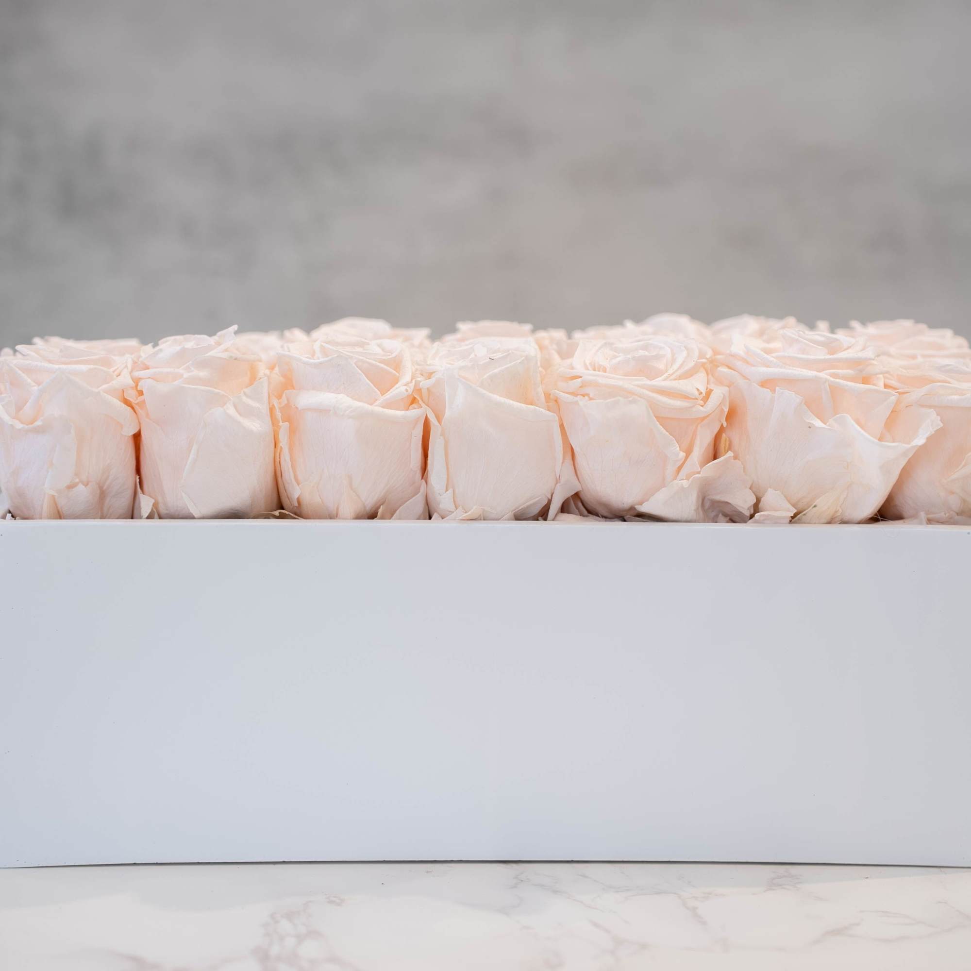 High end preserved roses, custom designed by hand in our local shop