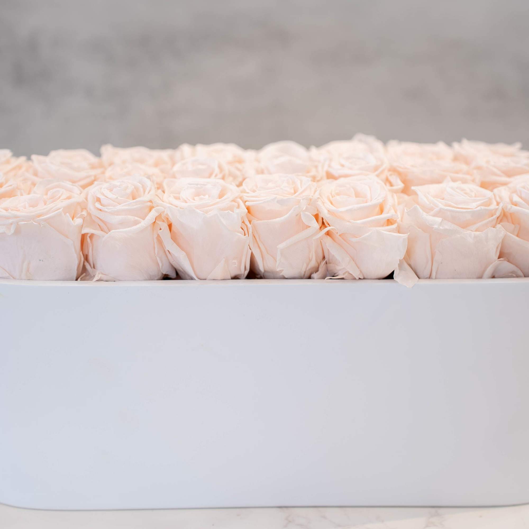 High end preserved roses, custom designed by hand in our local shop