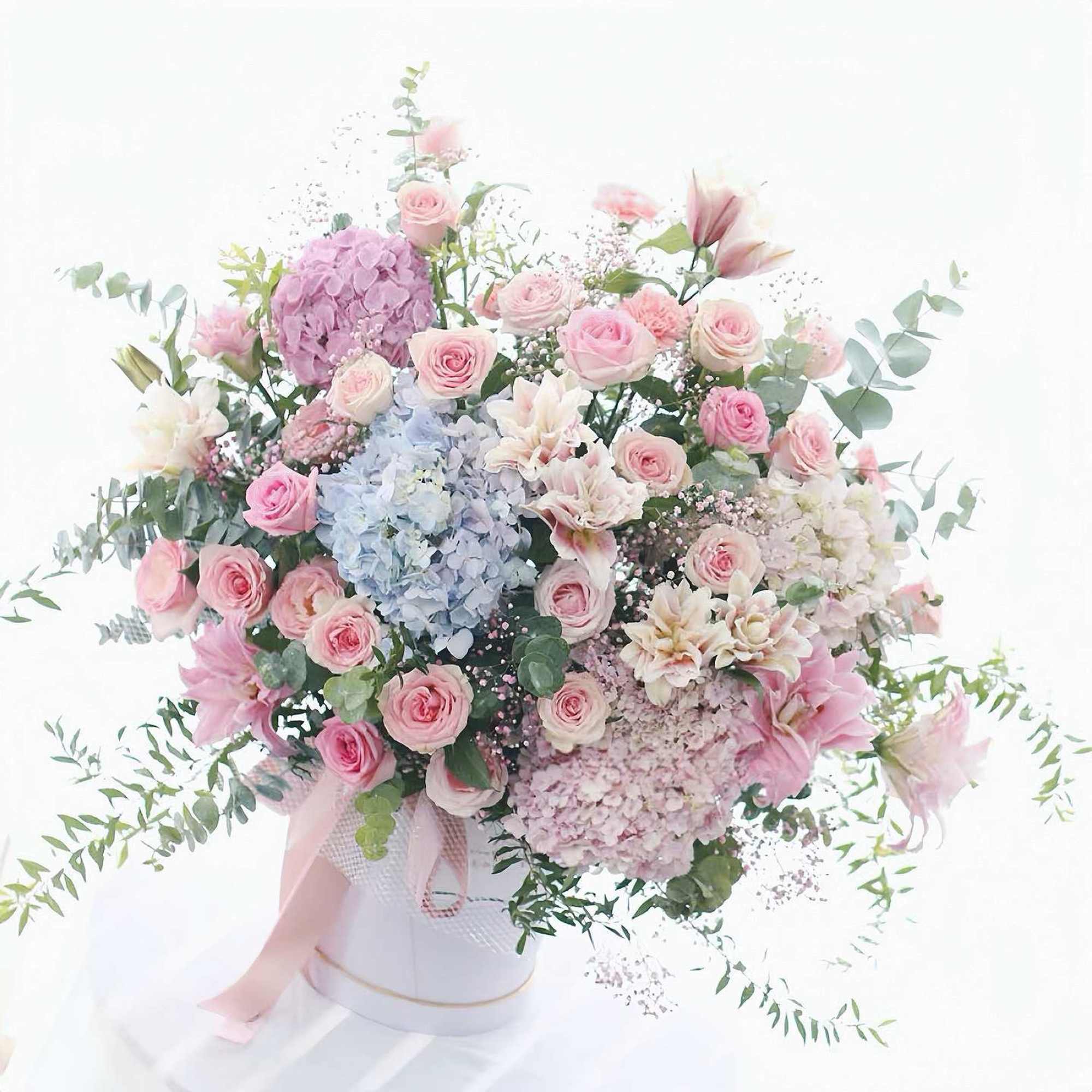 Featuring premium local and imported variety of florals and foliage, beautifully arranged, photo 6 of 17