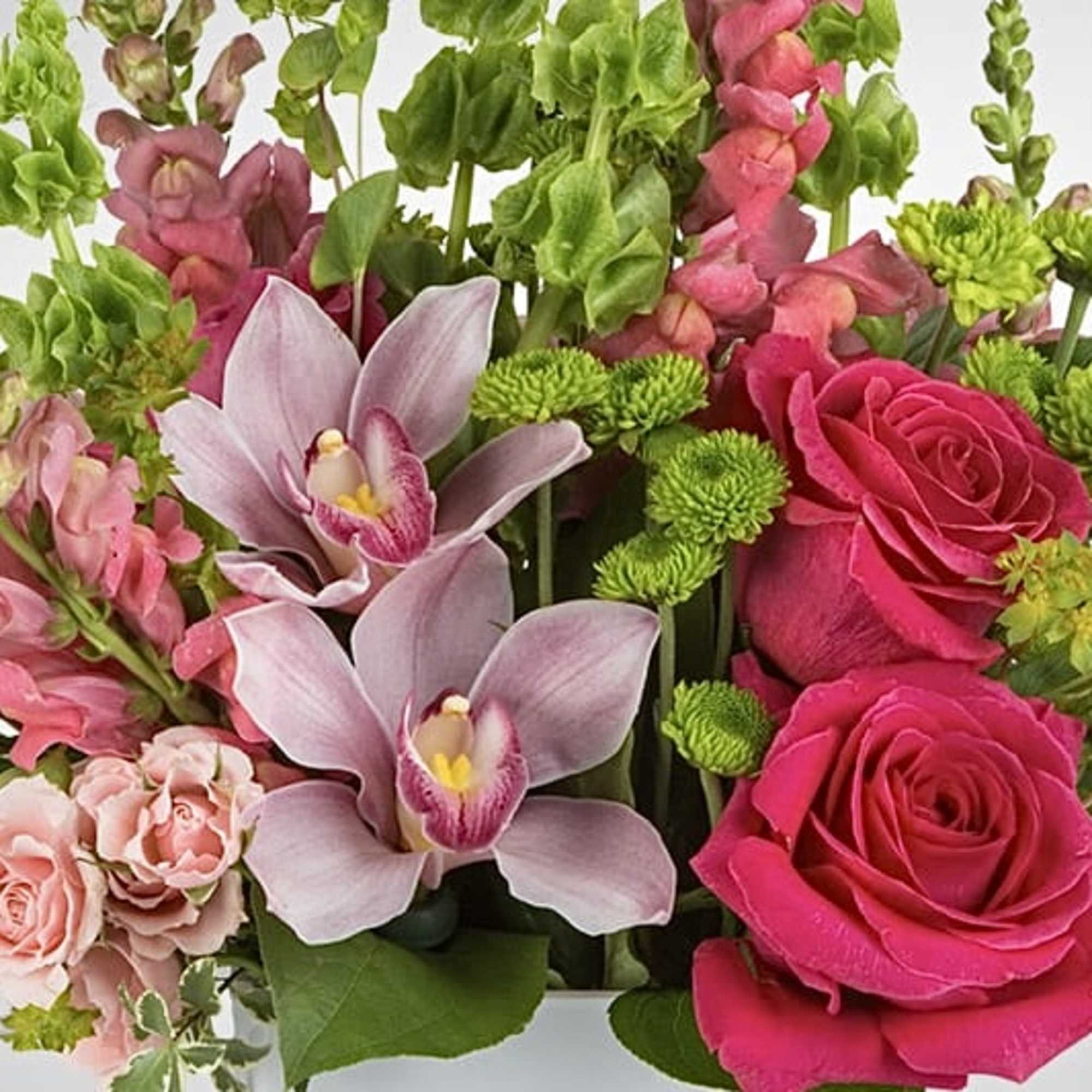 Escape to paradise with this lush and vibrant bouquet. This arrangement contains, photo 2 of 2