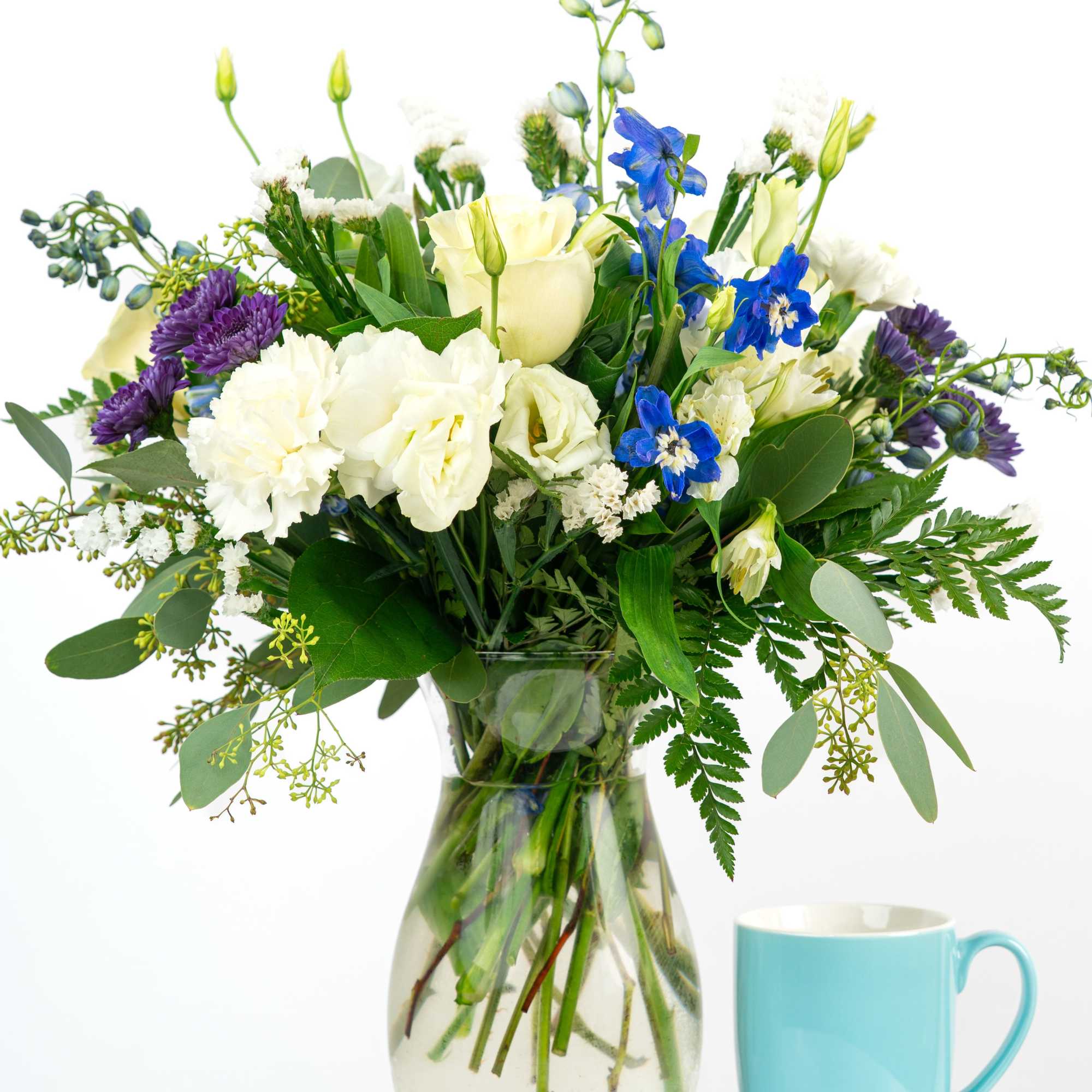 Our Blooming Birthday Wishes Collection celebrates birthdays with bright blooms in cheerful, photo 2 of 2