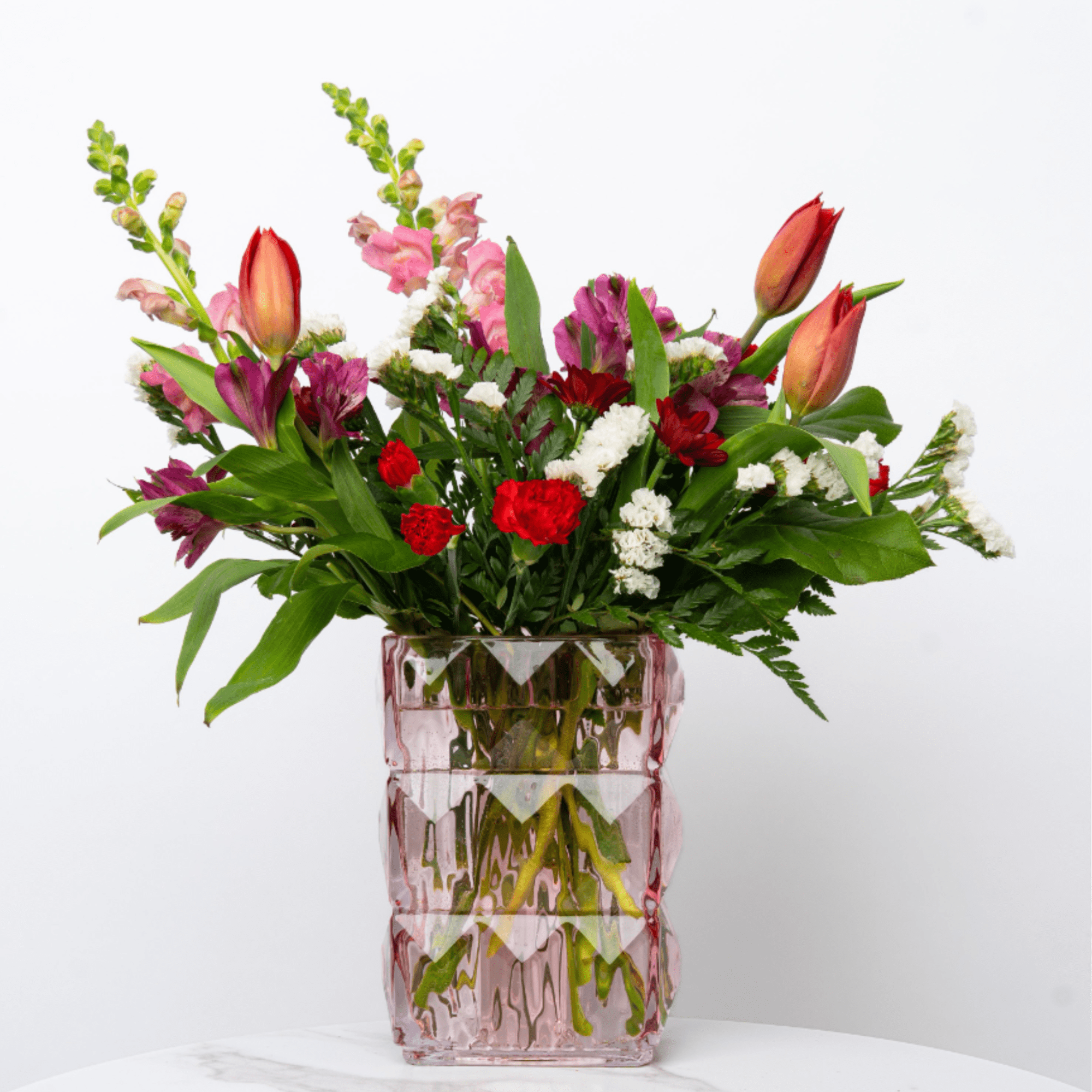Looking for a poetic and romantic floral arrangement? The Ophelia is a