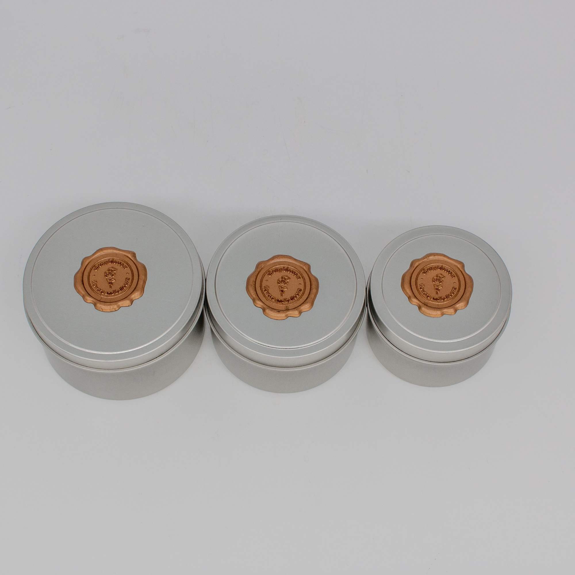 This artisan soy blend tin candle is hand-poured, offering a clean, eco-friendly, photo 4 of 5