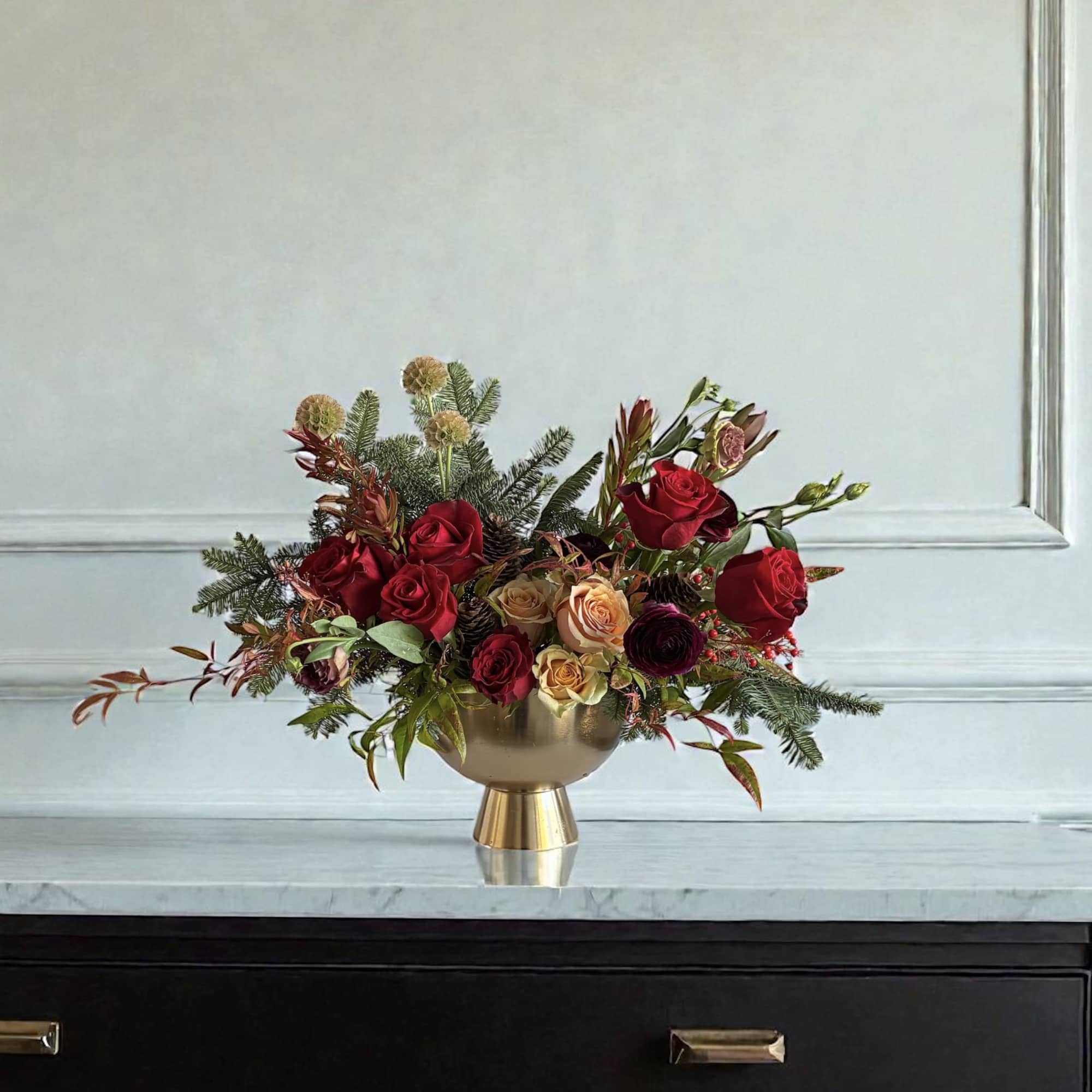 A rich and refined arrangement designed to bring instant elegance to any