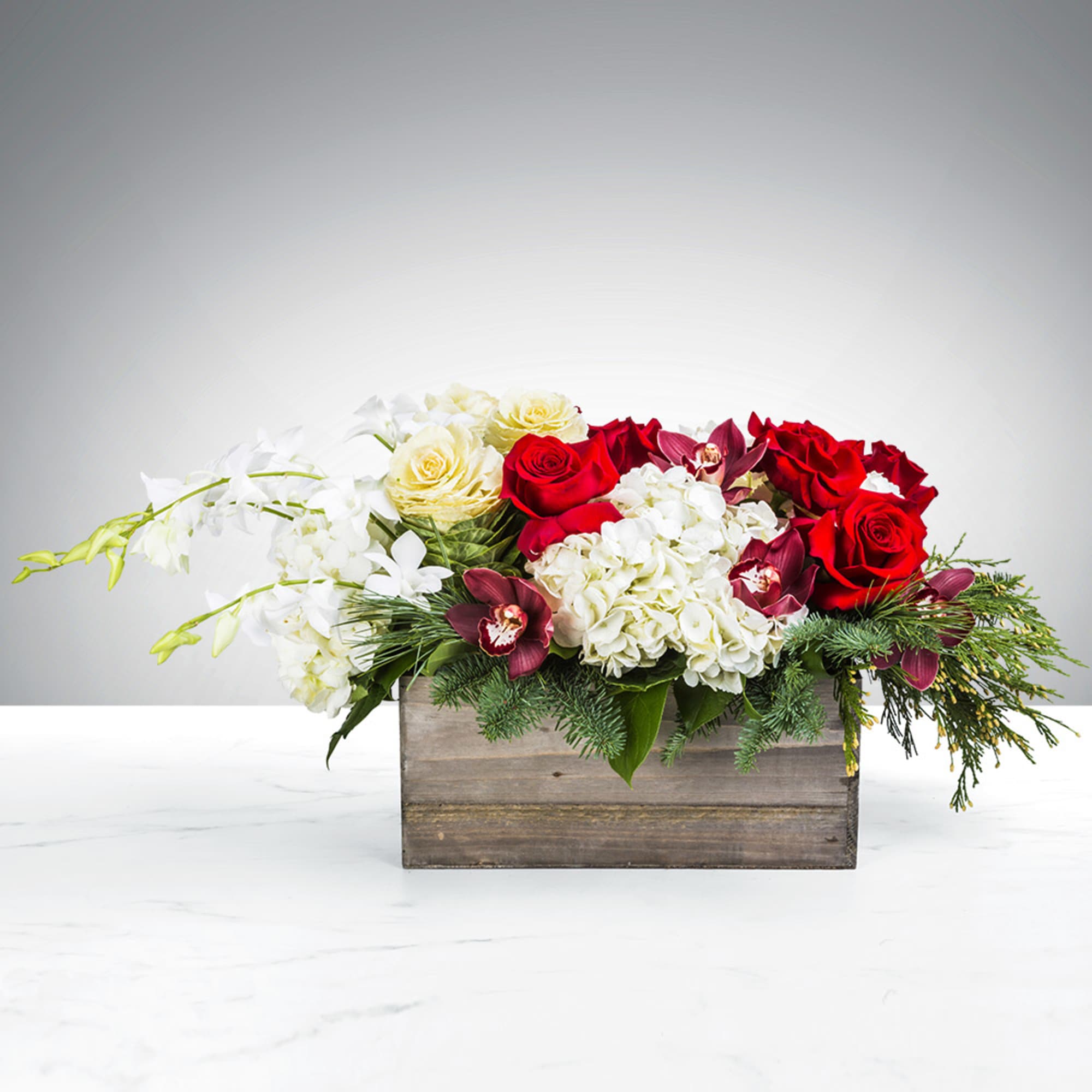 The clustered beauty of this design is perfect for your table or
