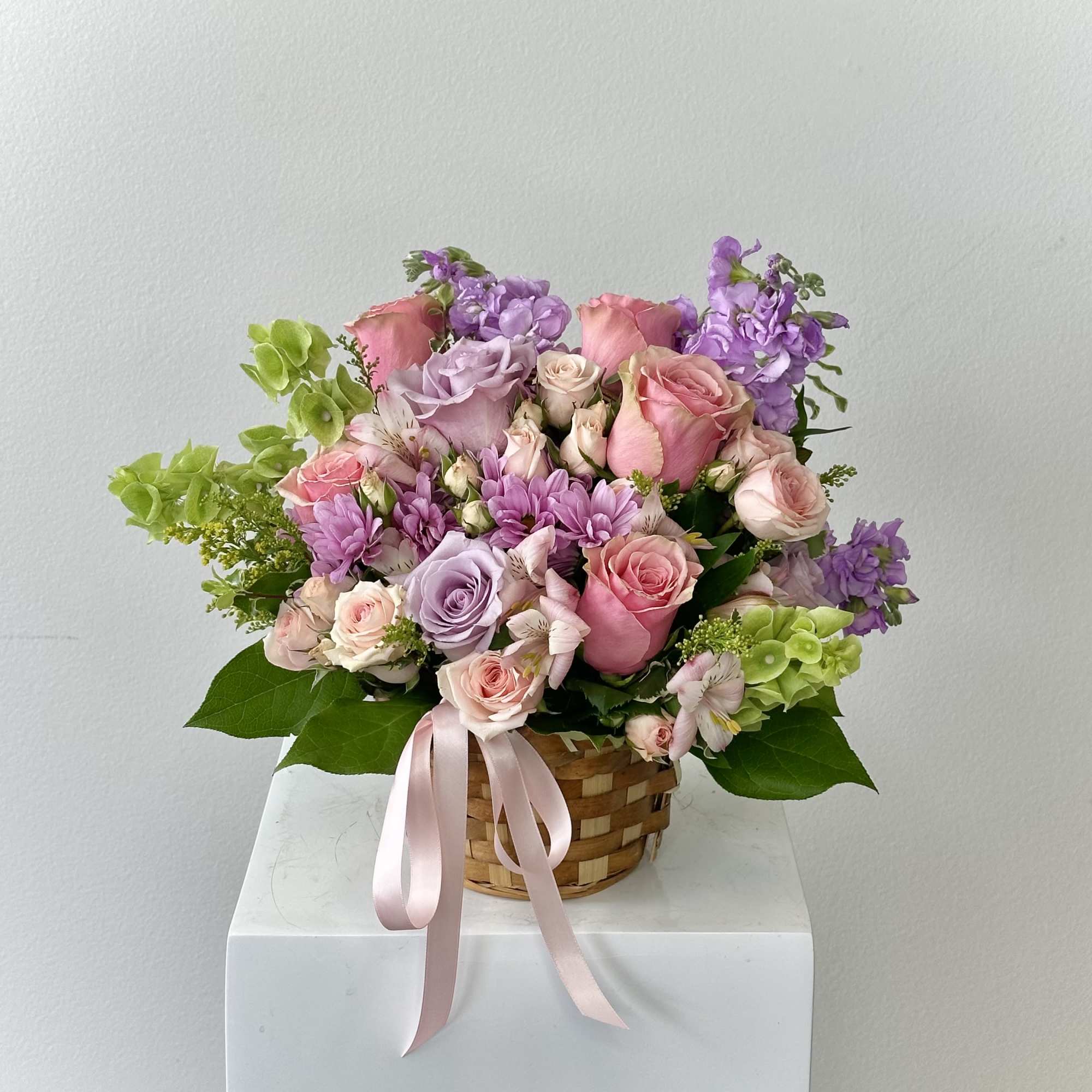 Overflowing with meadow magic, the &ldquo;Basket of Love&rdquo; is a whimsical wildflower