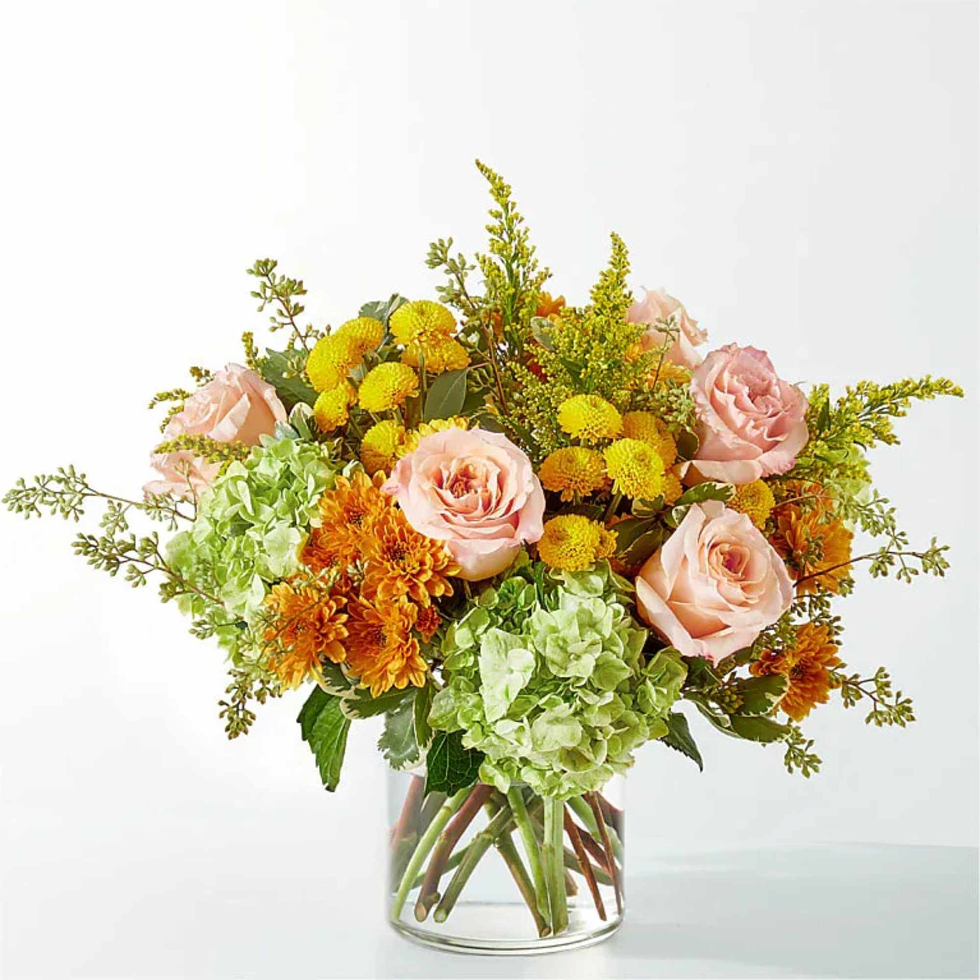 Soft and light, the Fall Foliage Bouquet is a gorgeous gesture of