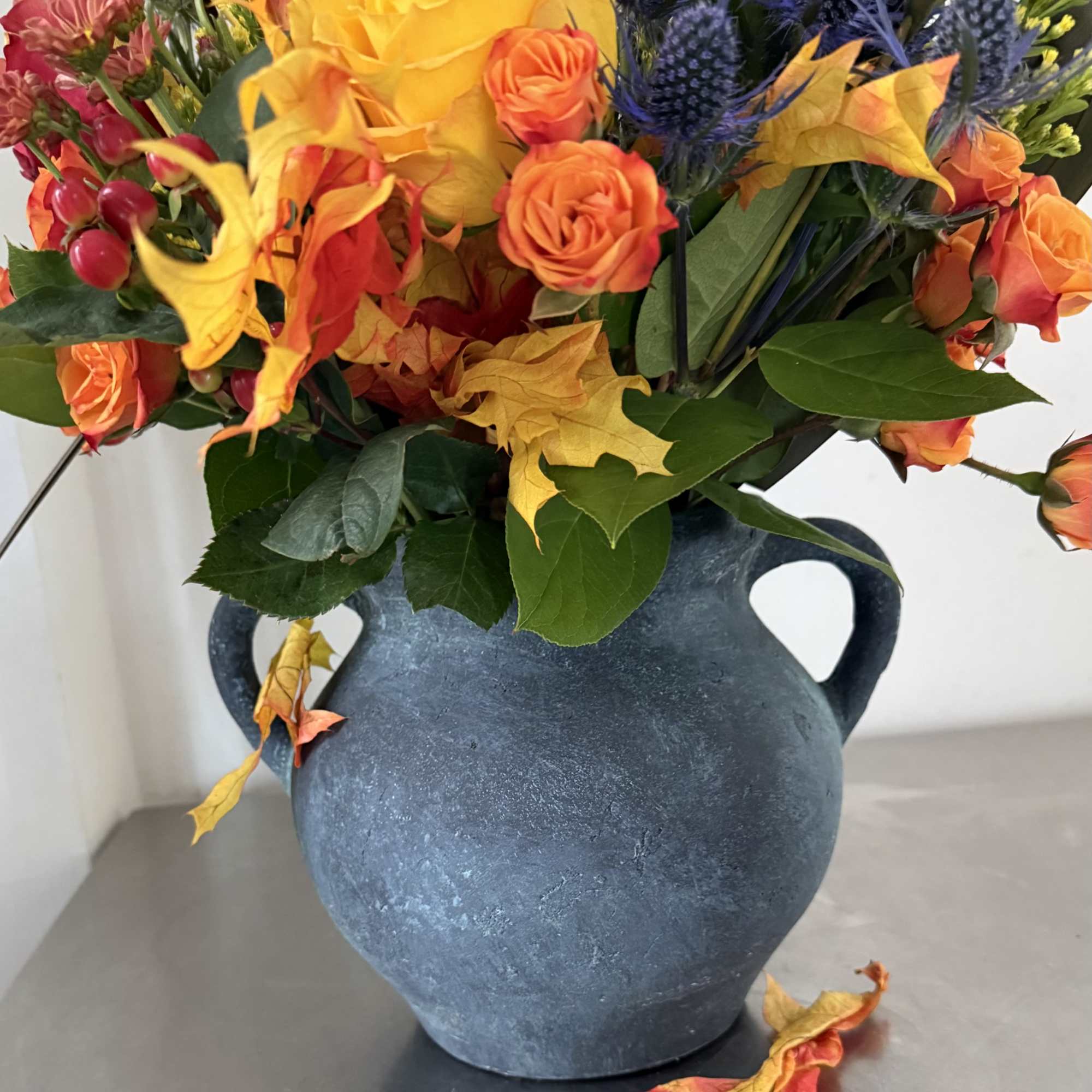 A premium, large, autumn-themed design with a wildflower look capturing the essence, photo 3 of 3