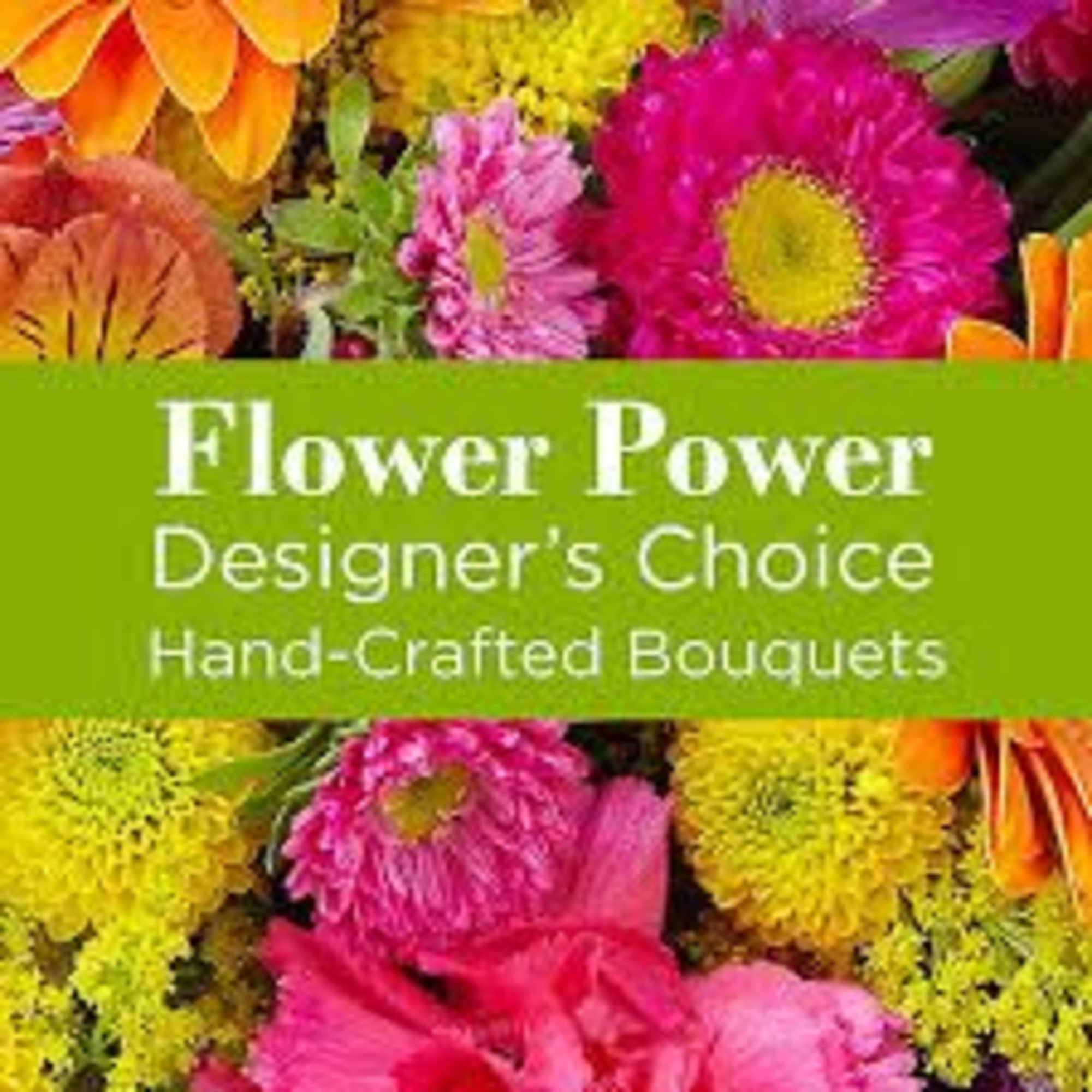 A one of a kind bouquet made by our florist.