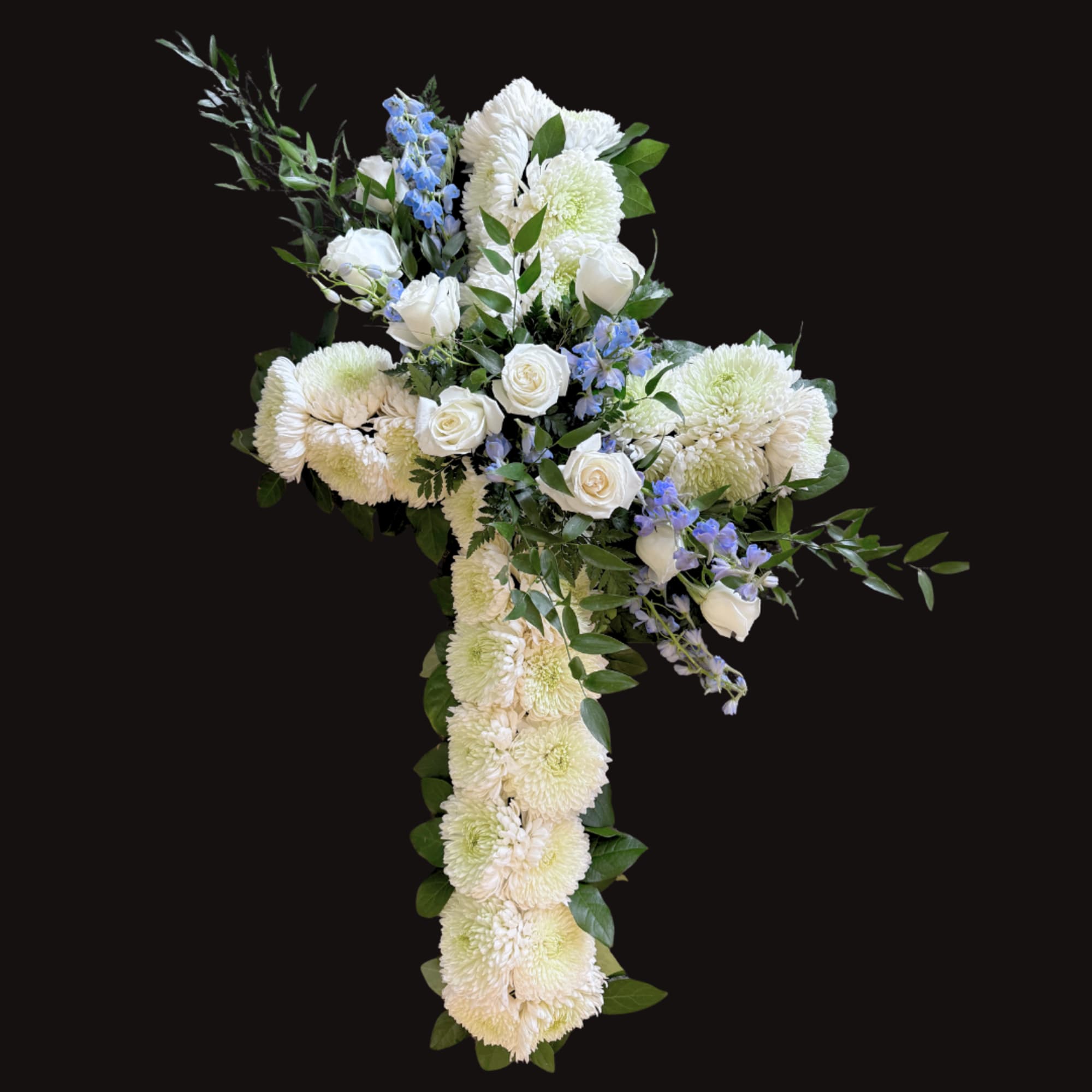 Blue Cross CHU5800 in Johnston, RI | Cherryhill Flowers