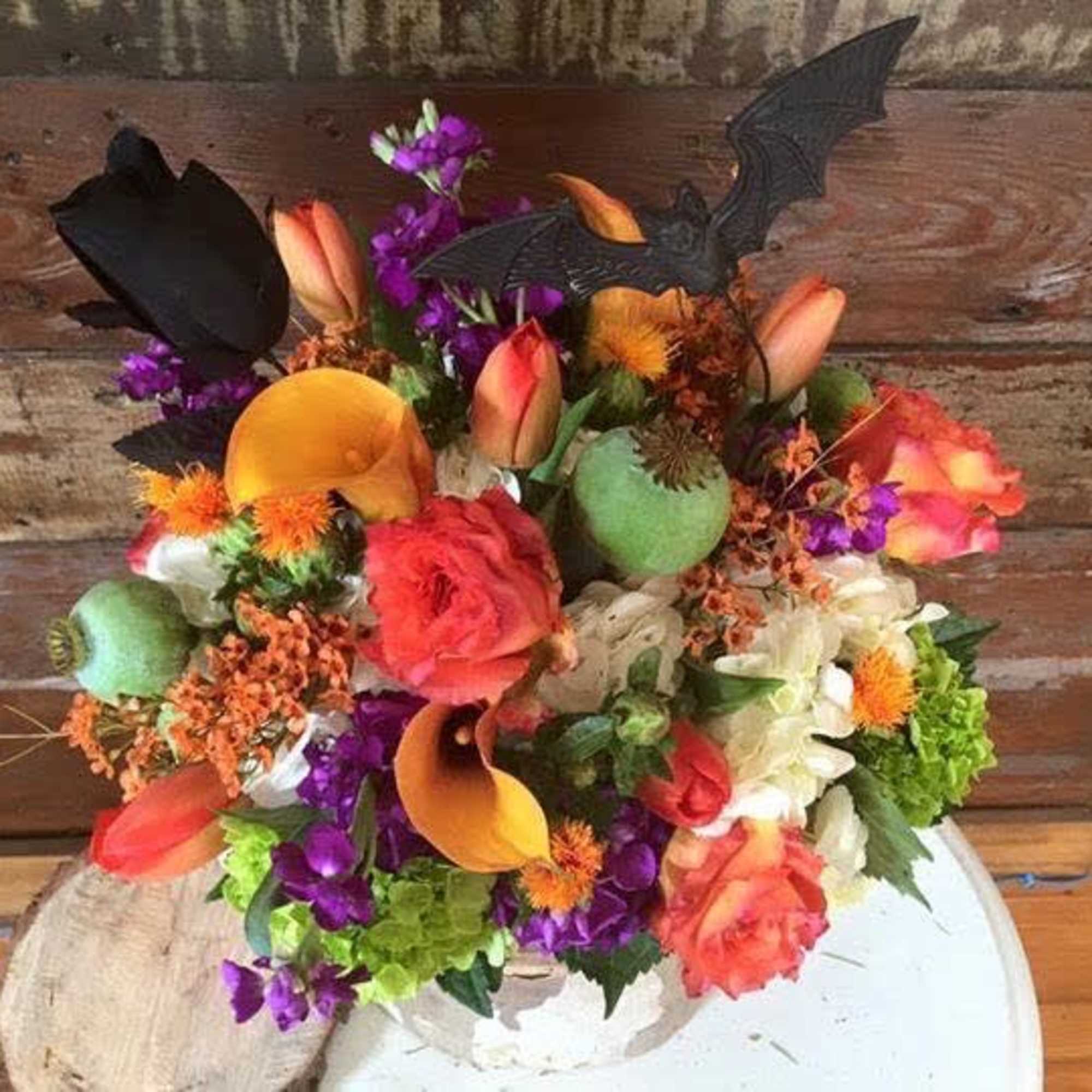 This fun spooky filled designed is filled with colors of the season, photo 2 of 4