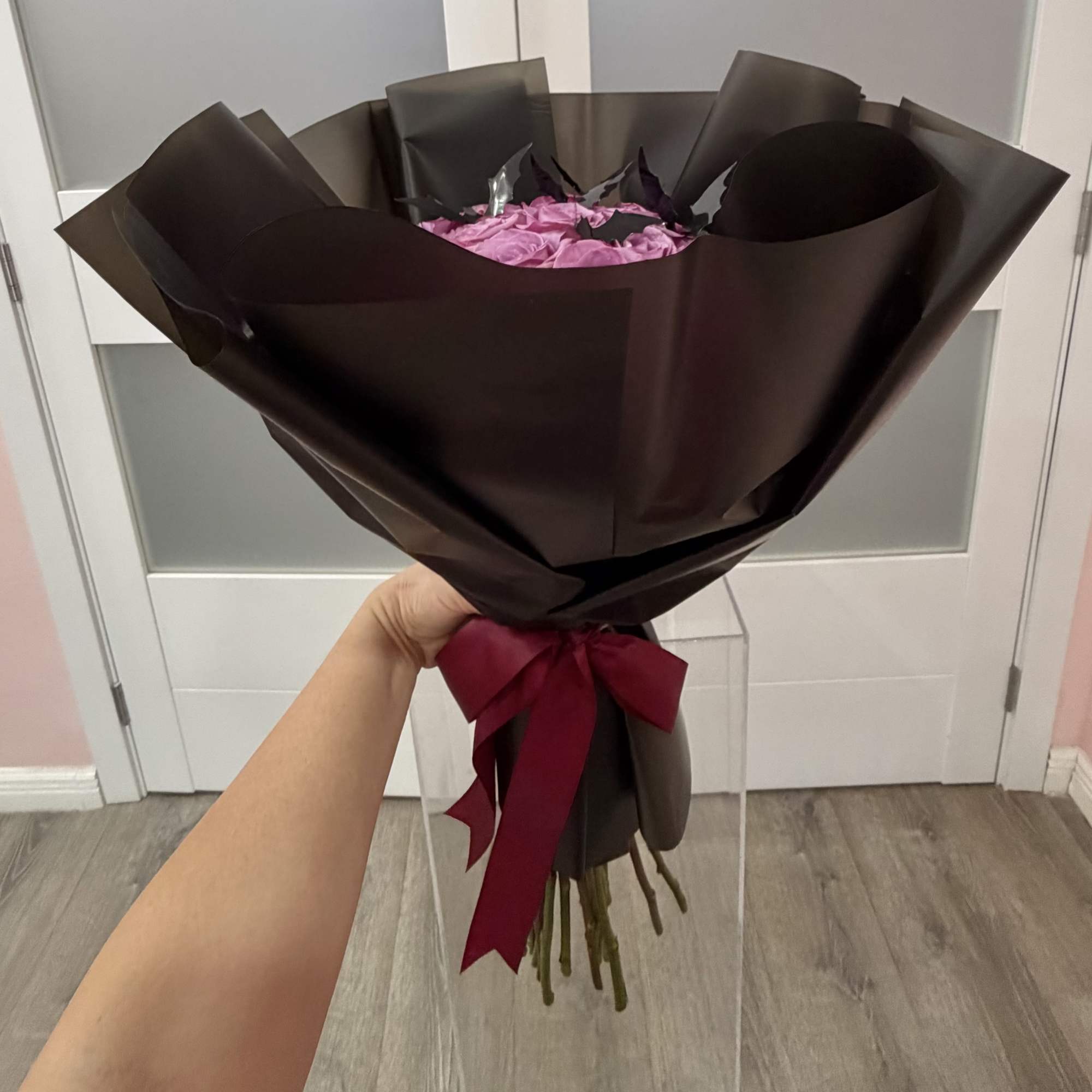 A captivating arrangement that blends elegance with a touch of mystery.

Our Midnight, photo 2 of 3