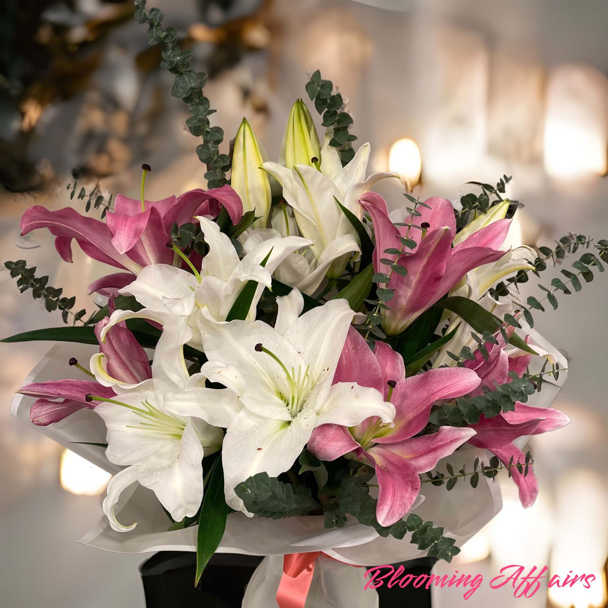 Exotic Lilies Pink and White, photo 2 of 2