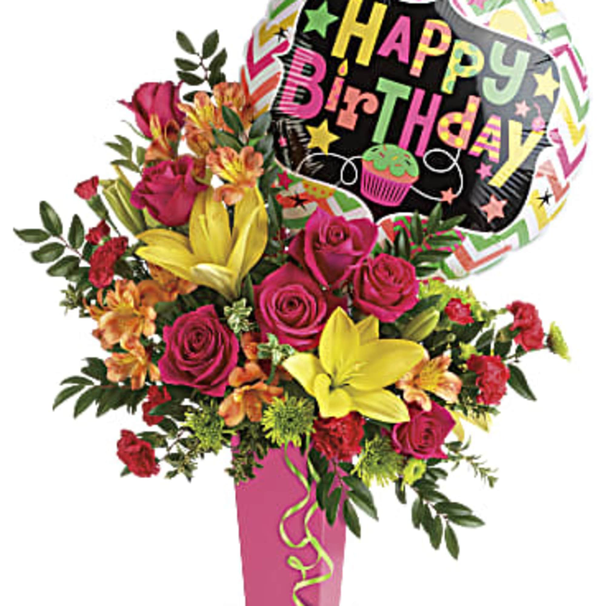 No birthday bash is complete without a surprise delivery of beautiful blooms!