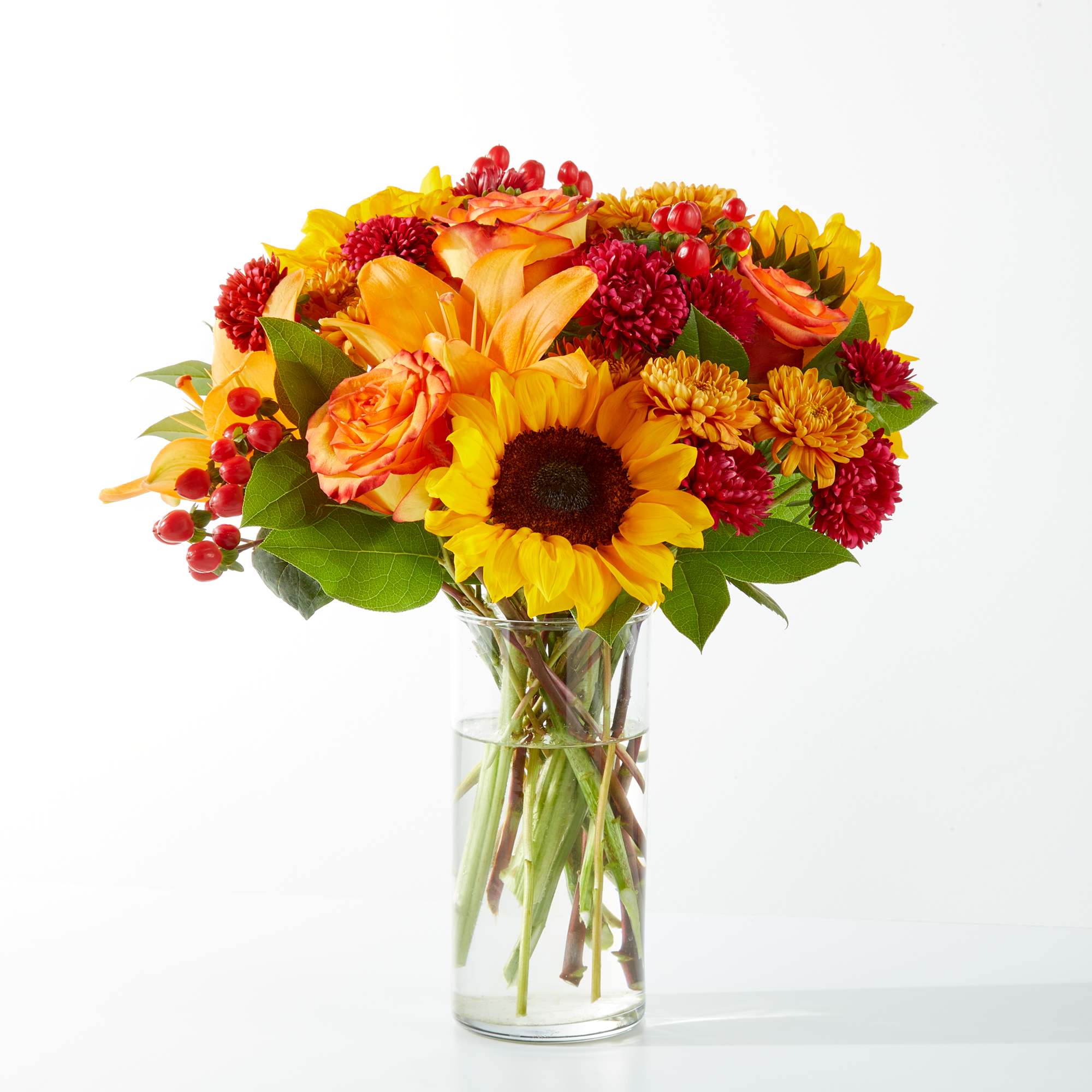 Autumn flower arranged in a vase... simple beauty.