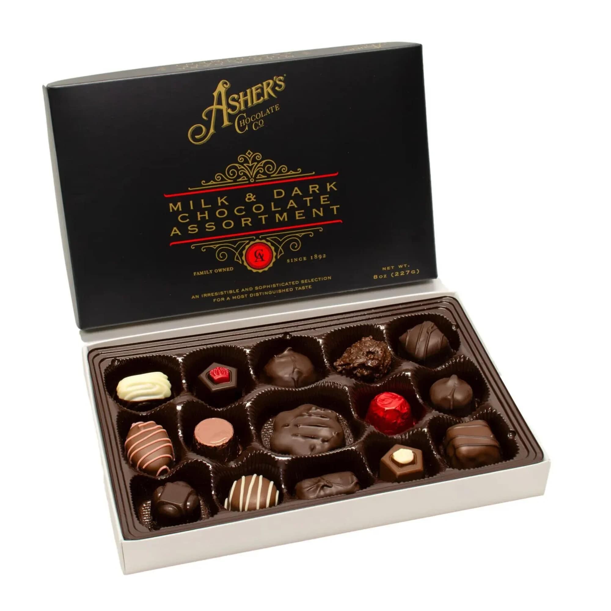 Milk and Dark Chocolate Assortment. Made locally in Souderton, PA. 
