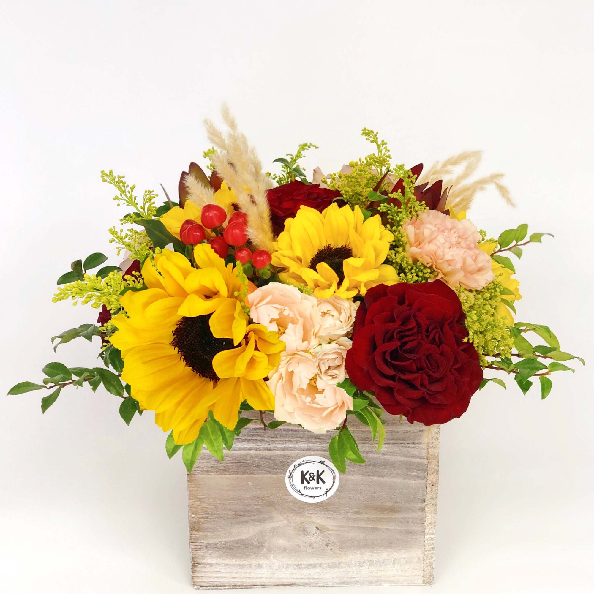 If You want bouquet with a twist, choose our flower boxes. We