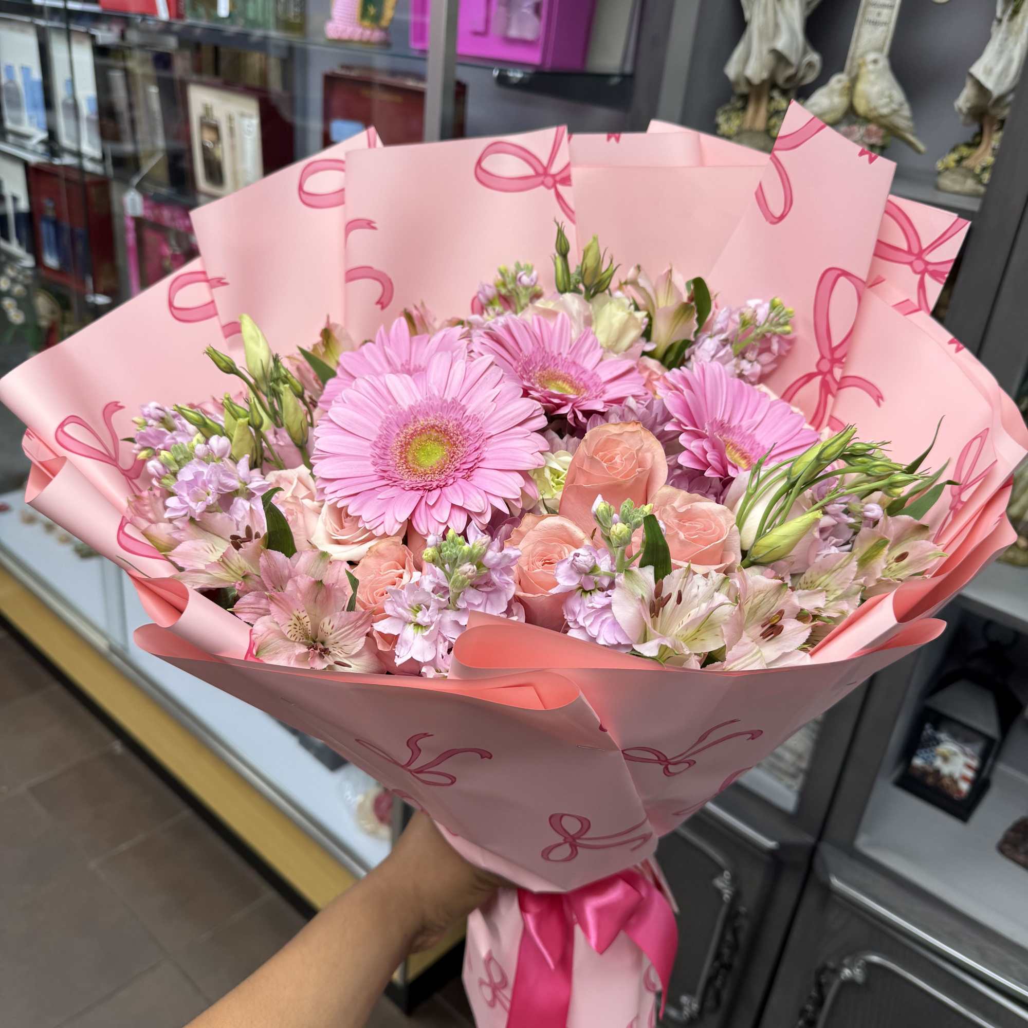 Celebrate the purest love with this delicate and charming bouquet designed especially, photo 2 of 2