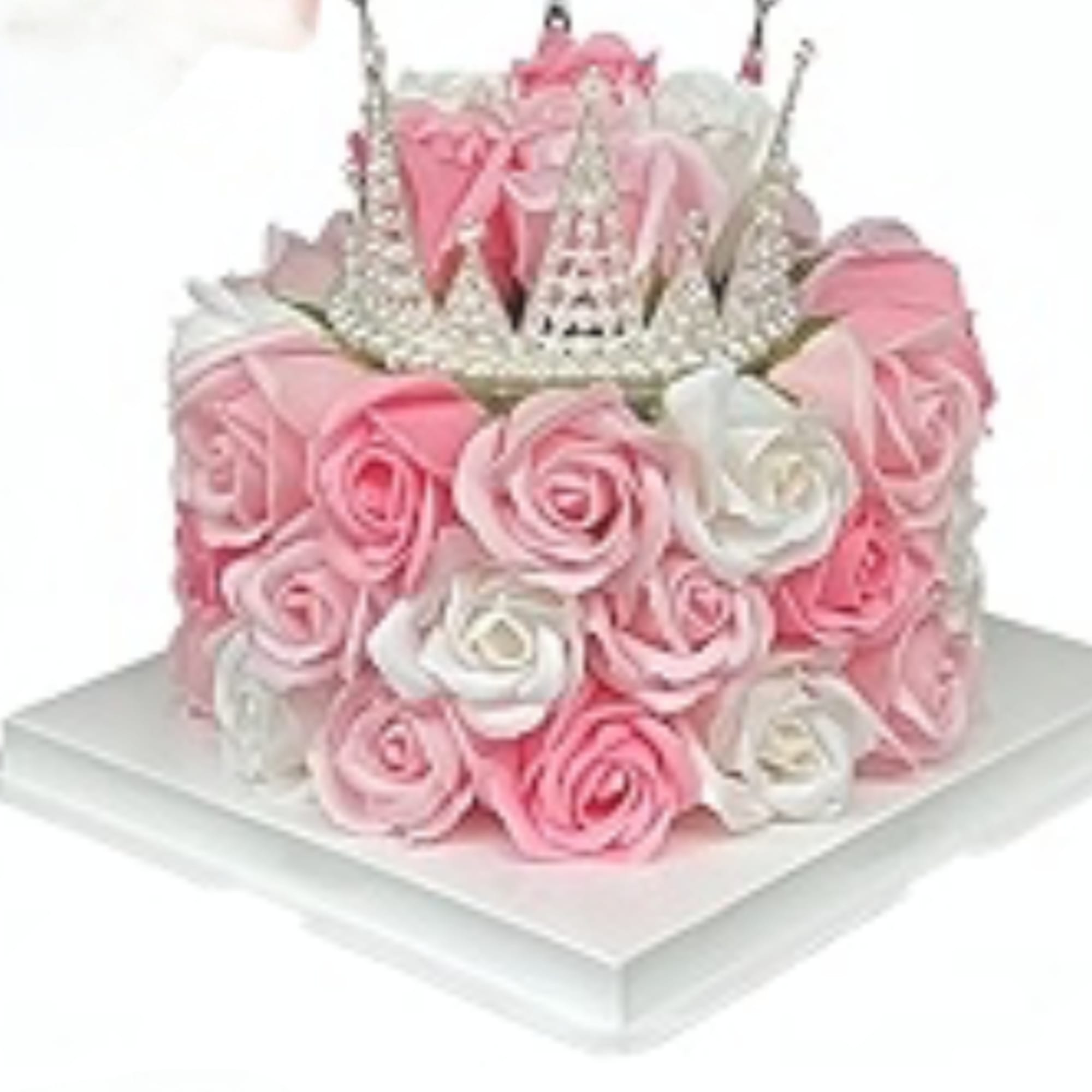 Luxury flower cake