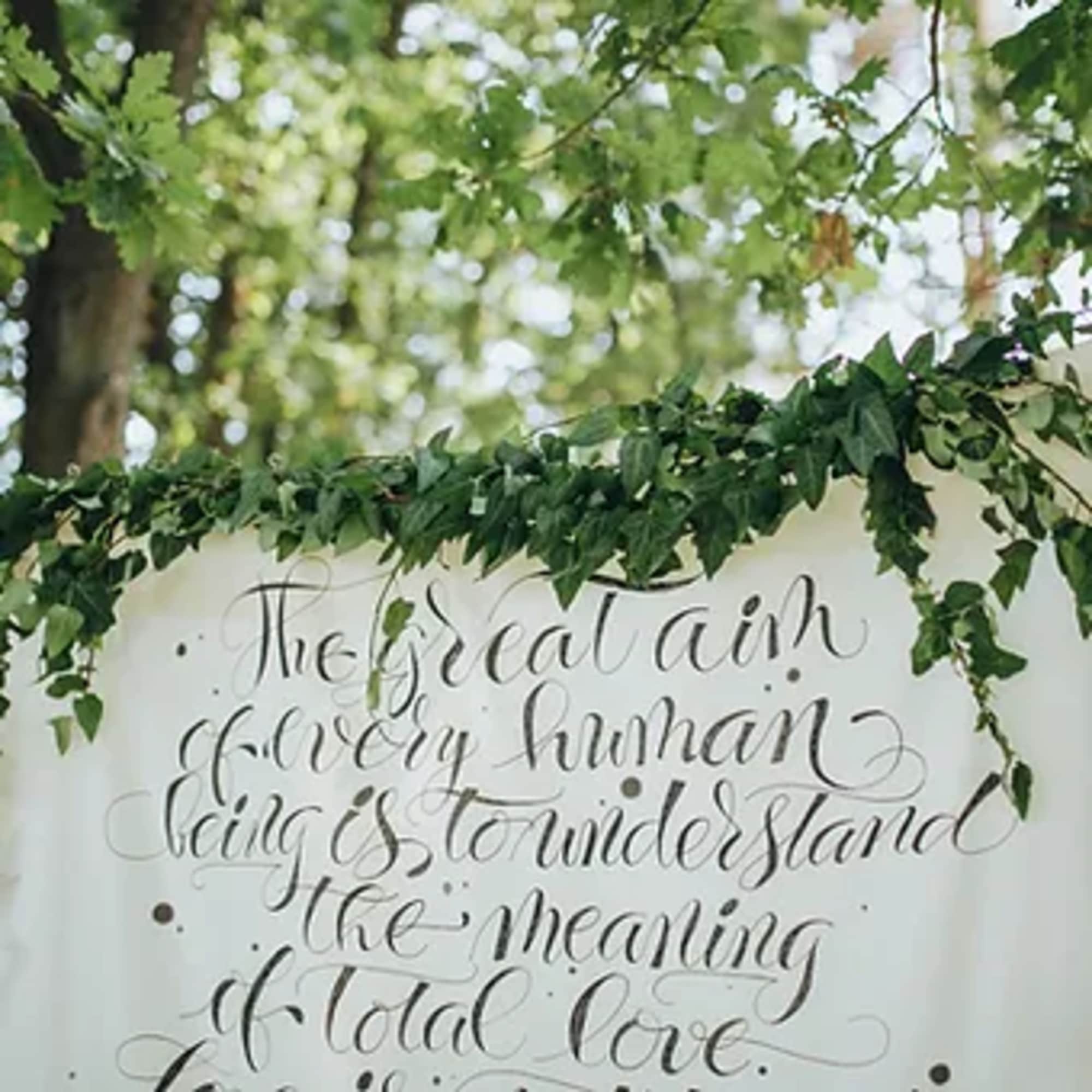 Beautiful Green garland is super chic and looks amazing against any color