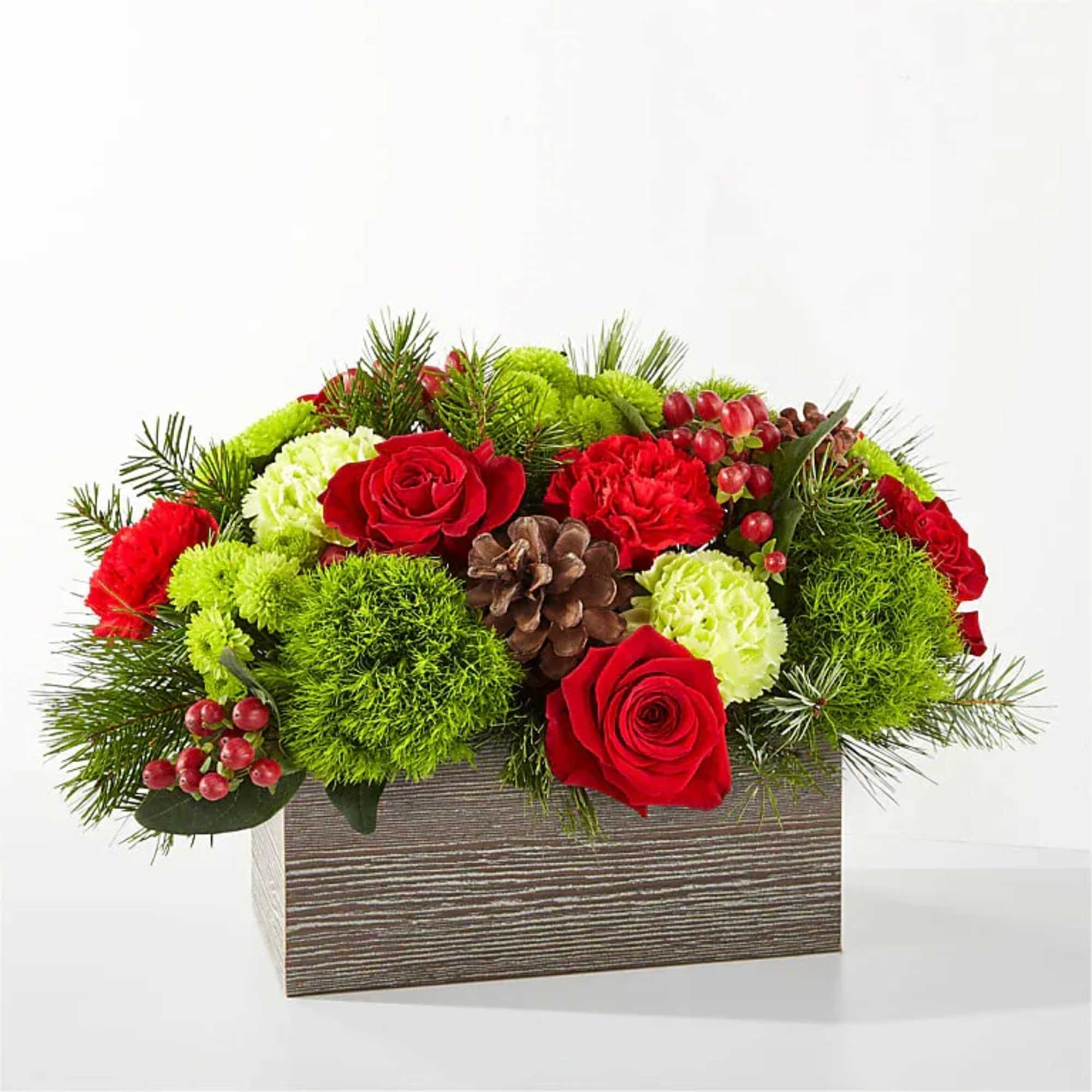 Bundled Up Bouquet
Filled with the essence of warmth and coziness, the Bundled