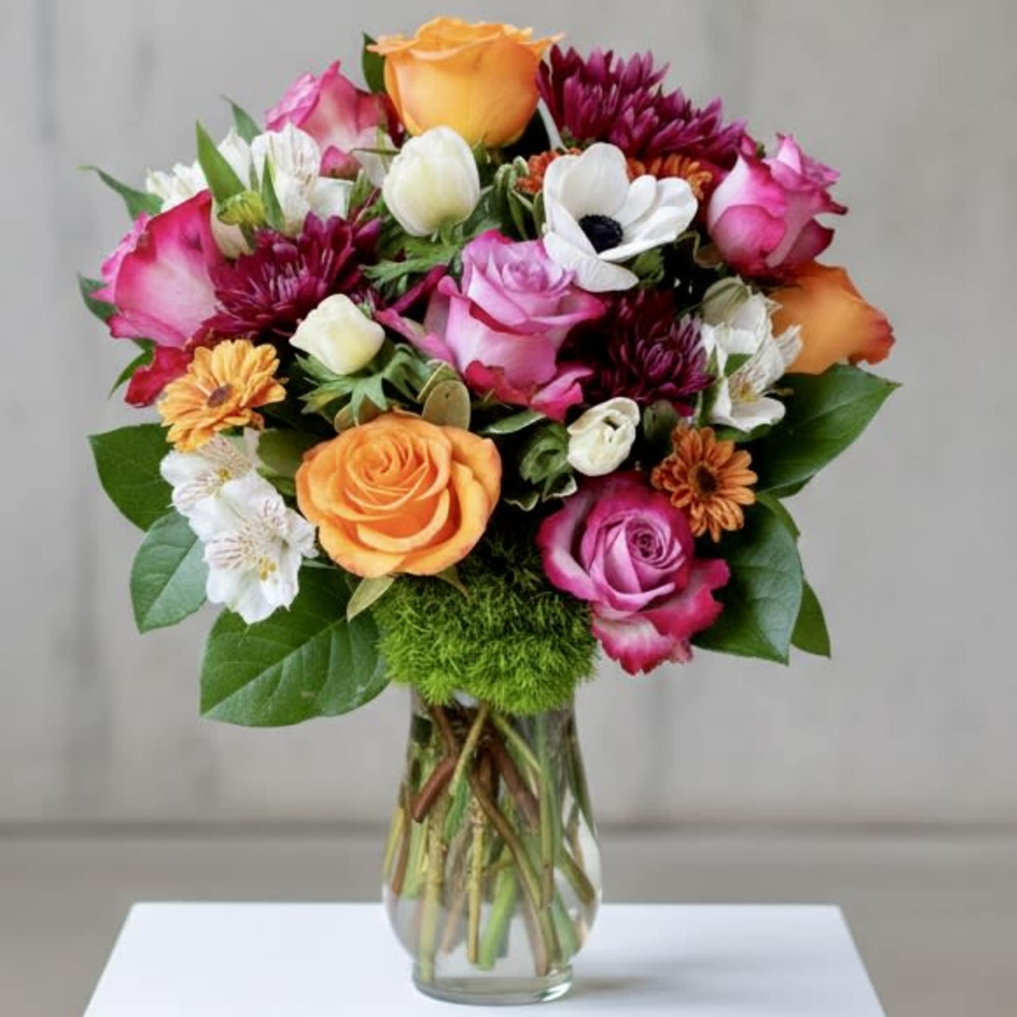 A cheerful, color-rich birthday bouquet that makes the person you're thinking of