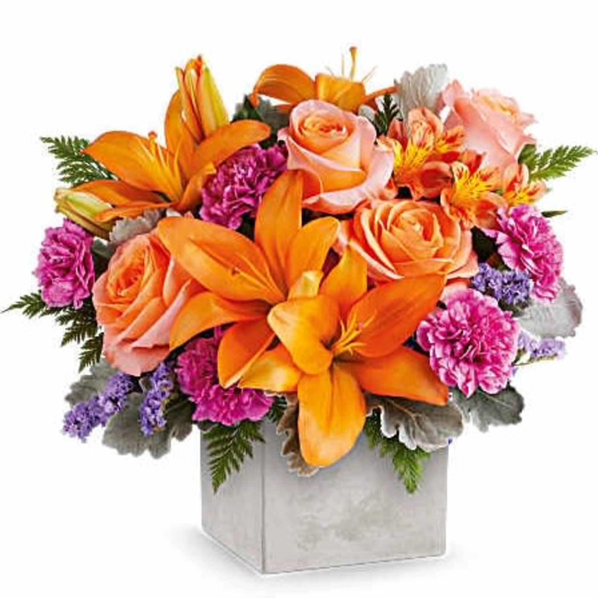Bring bright, happy color to any day with Teleflora's Garden Gem Bouquet