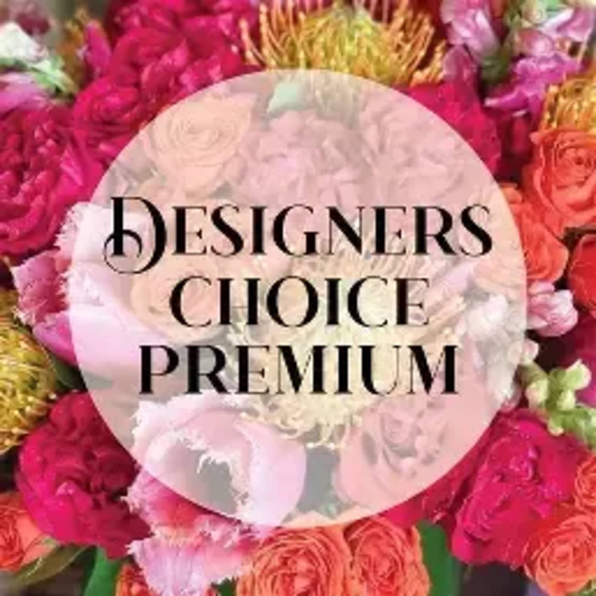 A dazzling burst of hot pinks, coral oranges, and golden yellows-this premium