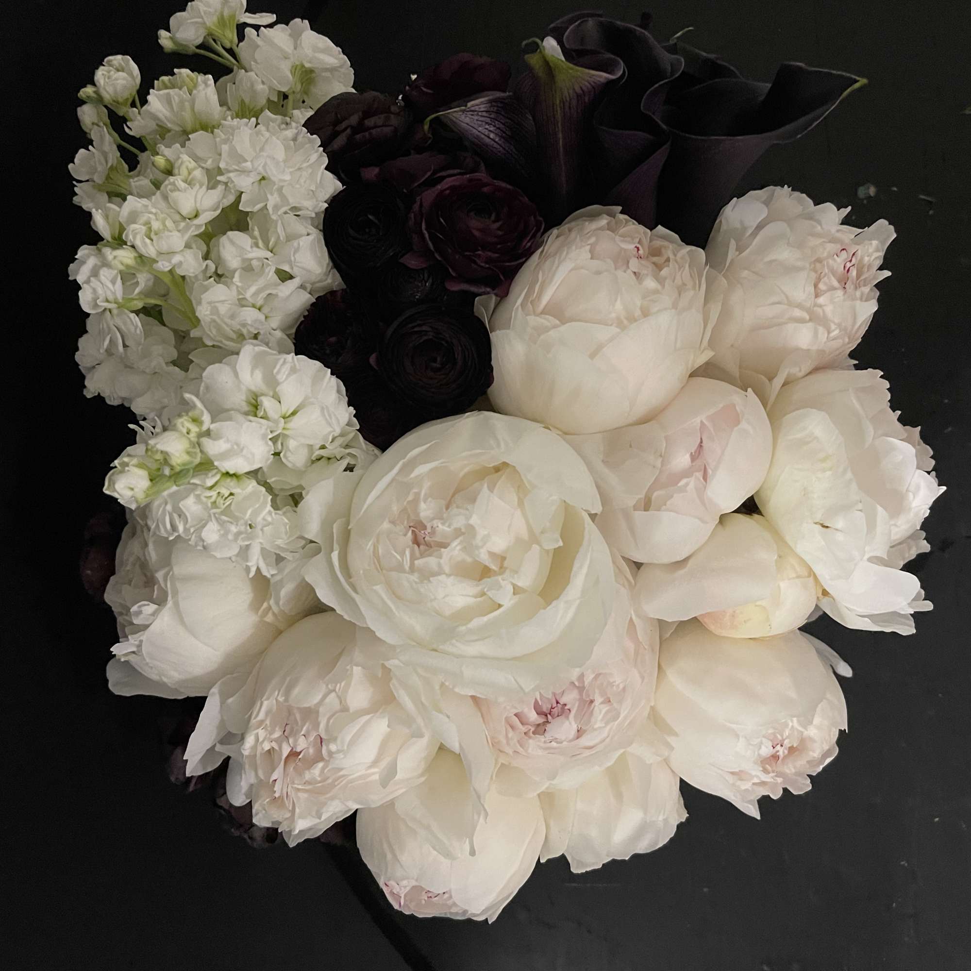If only all flowers always looked as perfect as these white peonies.