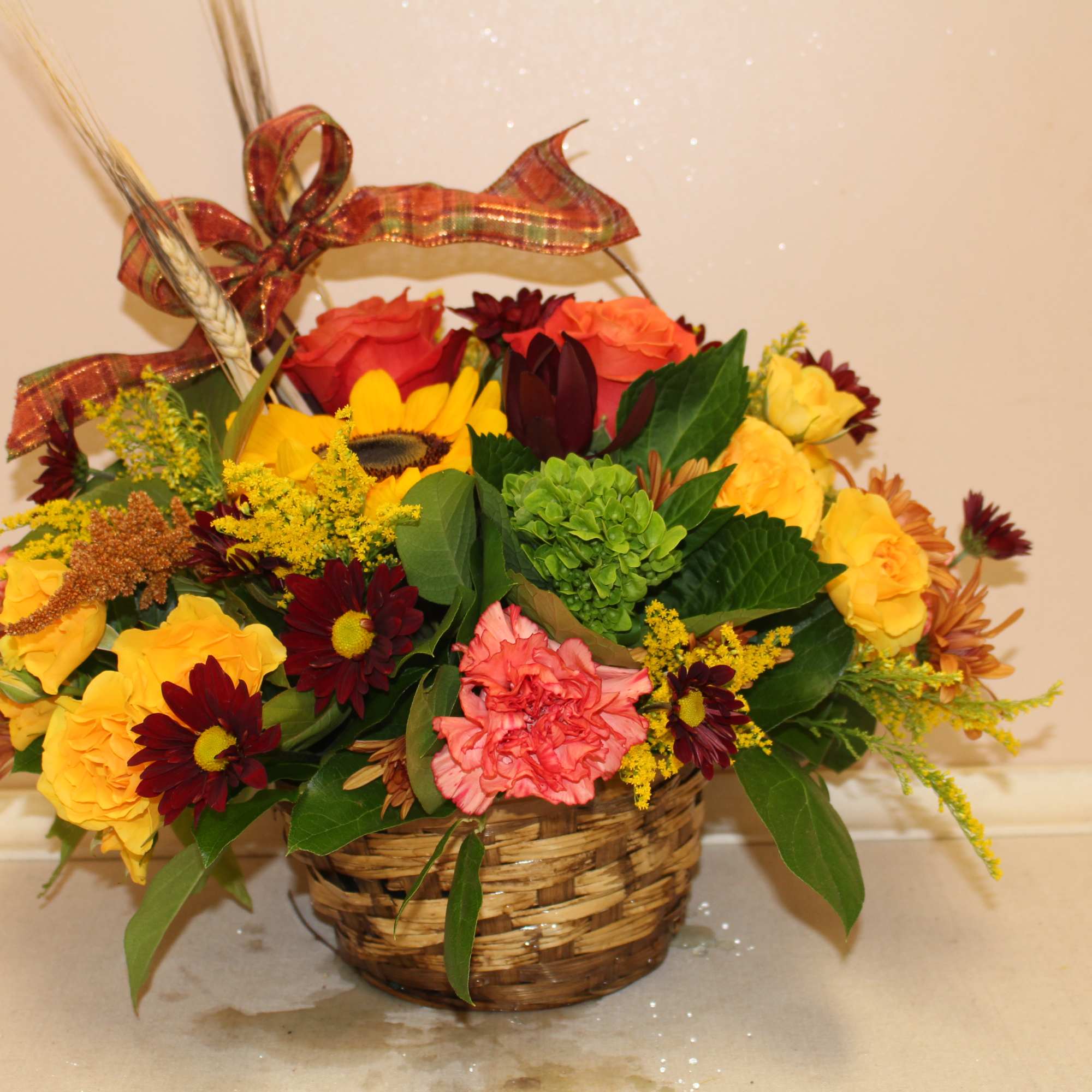 send the colors of fall for any occasion.  A Mix of