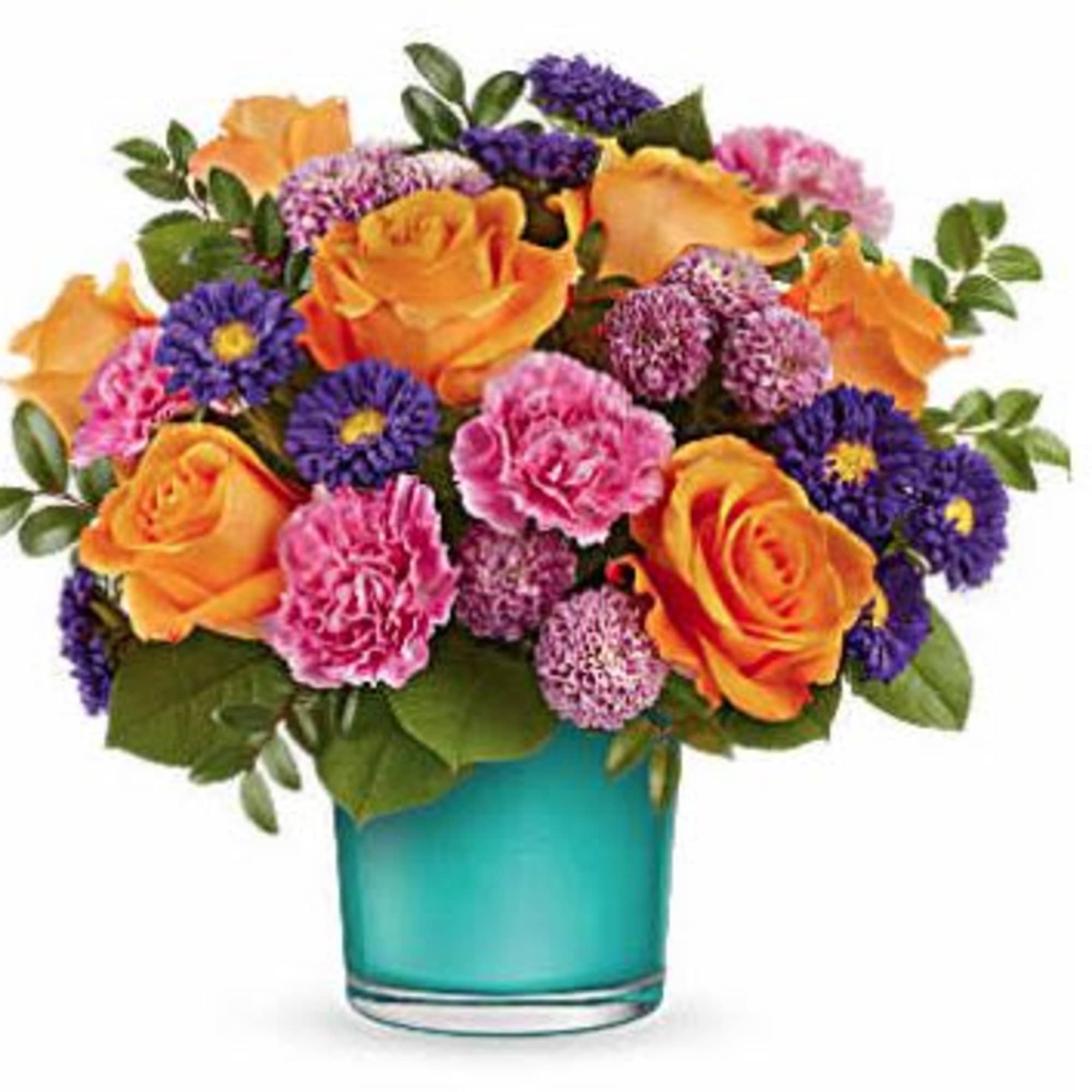 A stunning burst of color and style to elevate any occasion! Displayed