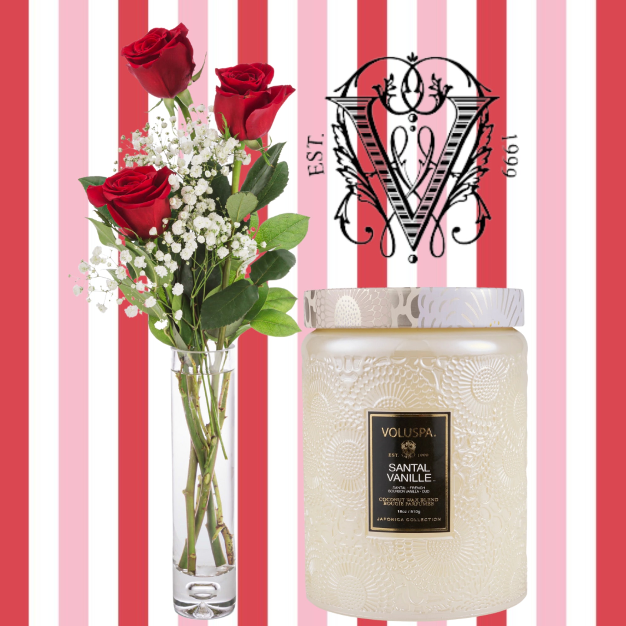 18oz Large Jar Candle paired with a Premium Bud Vase.
See candle details, photo 2 of 2