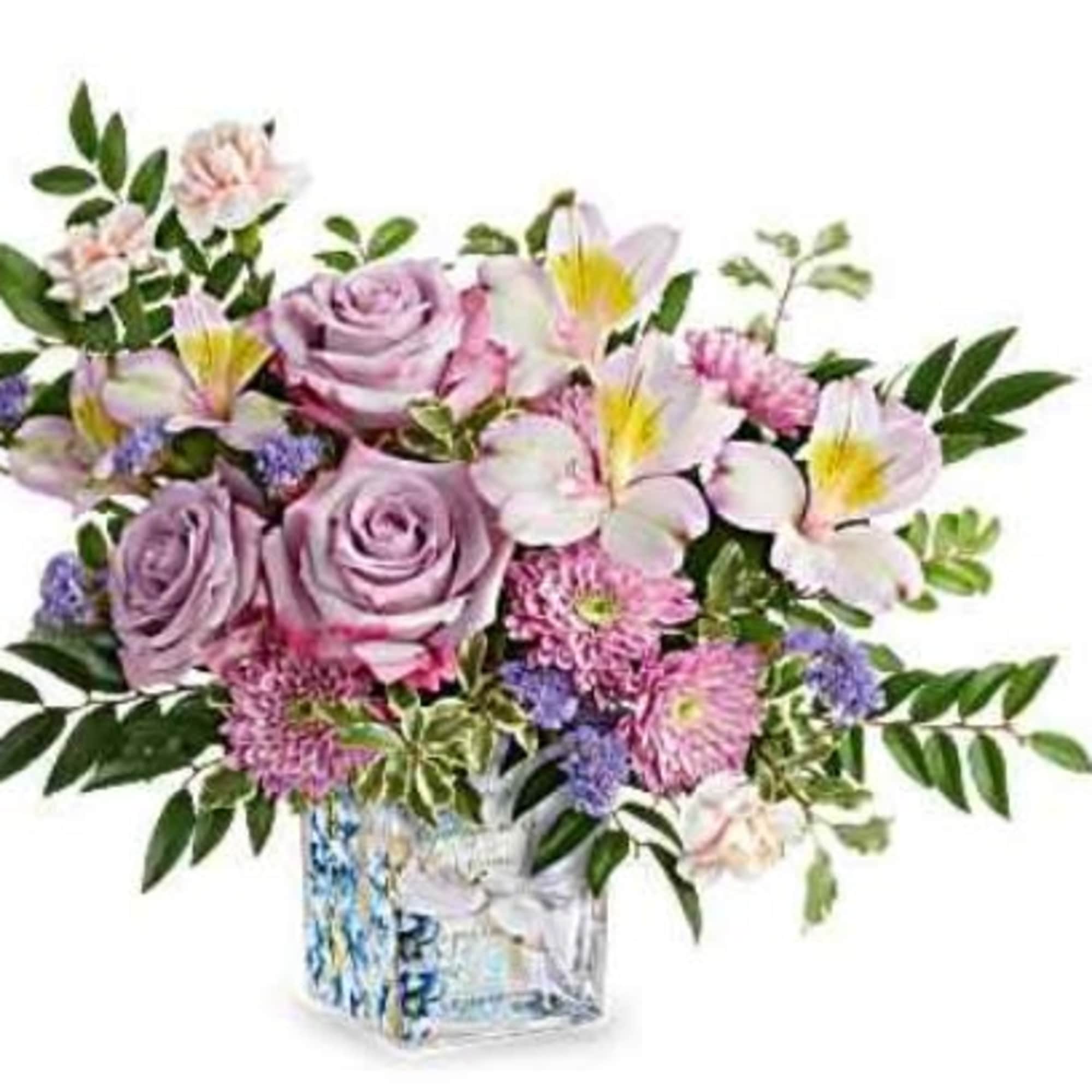 Peaceful and poetic, Teleflora's Written In The Sky Bouquet inspires serenity with