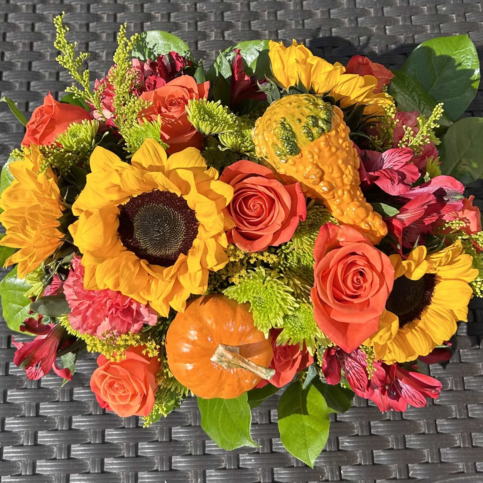 Celebrate the harvest season! This vibrant arrangement captures all the magic of, photo 3 of 3