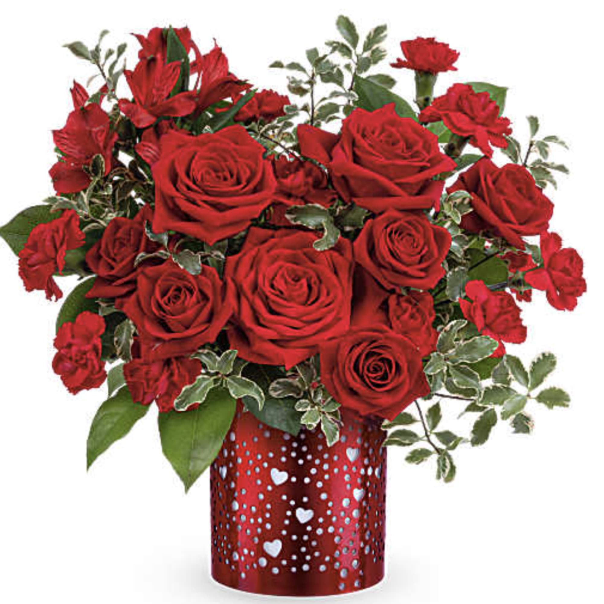 Let your love shine with Teleflora's I Heart You Bouquet, featuring a