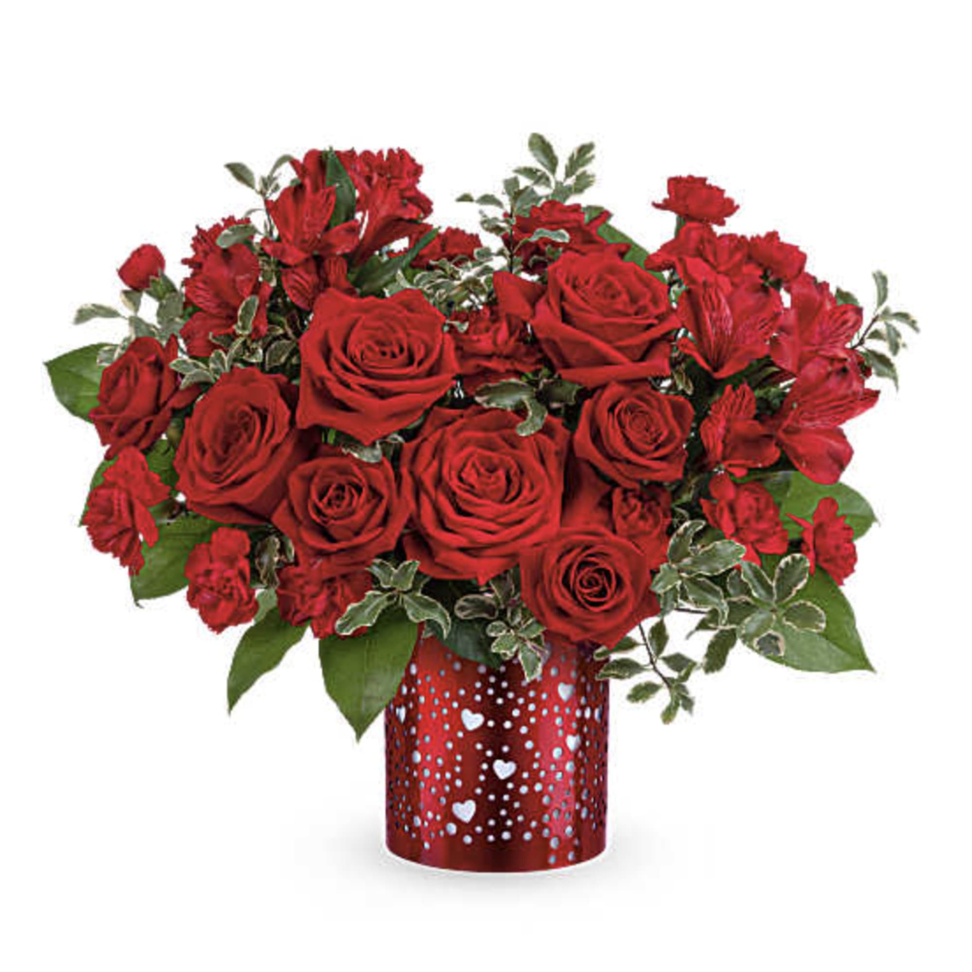 Let your love shine with Teleflora's I Heart You Bouquet, featuring a