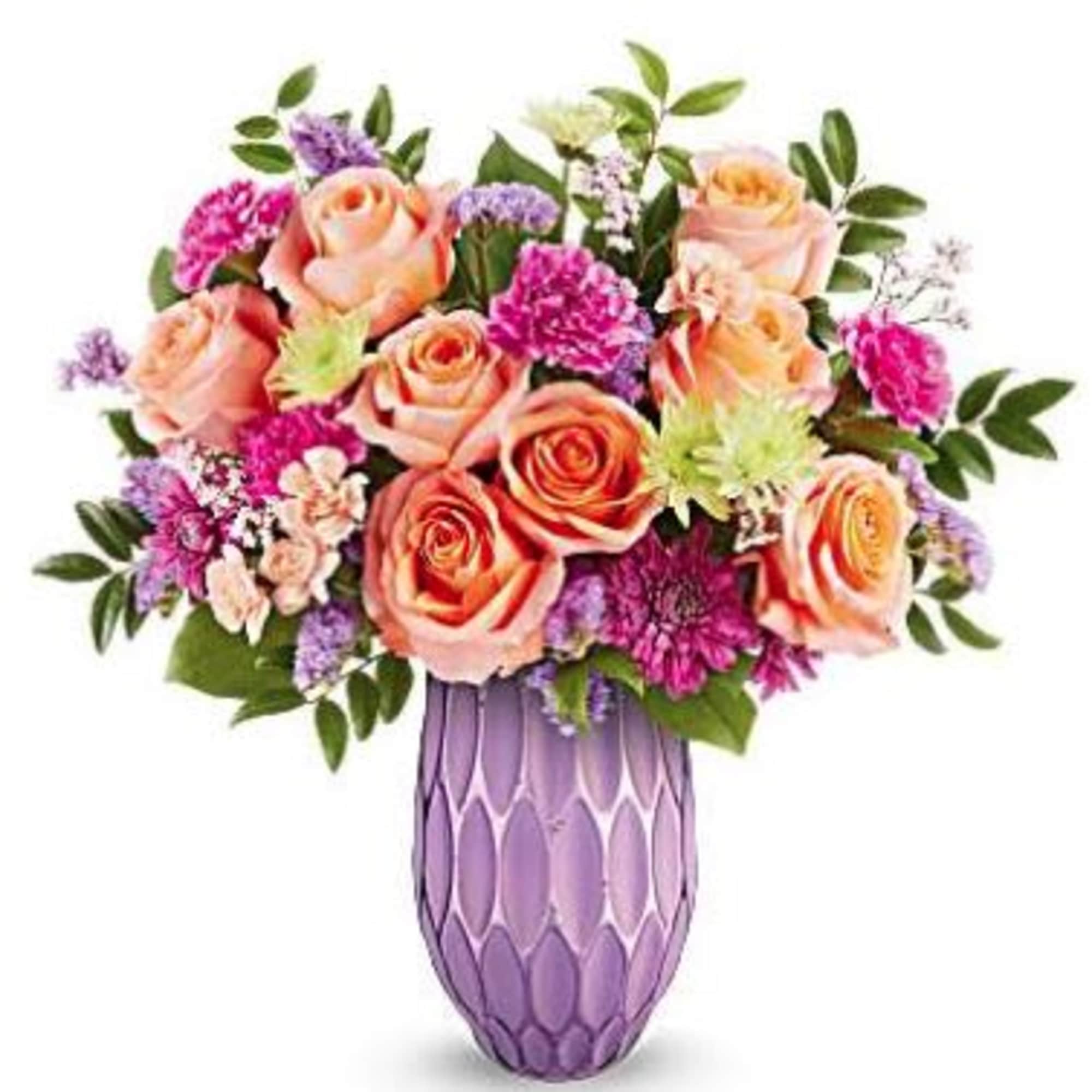 Make her Mother's Day or any day. Shine with Teleflora's Pretty Glow