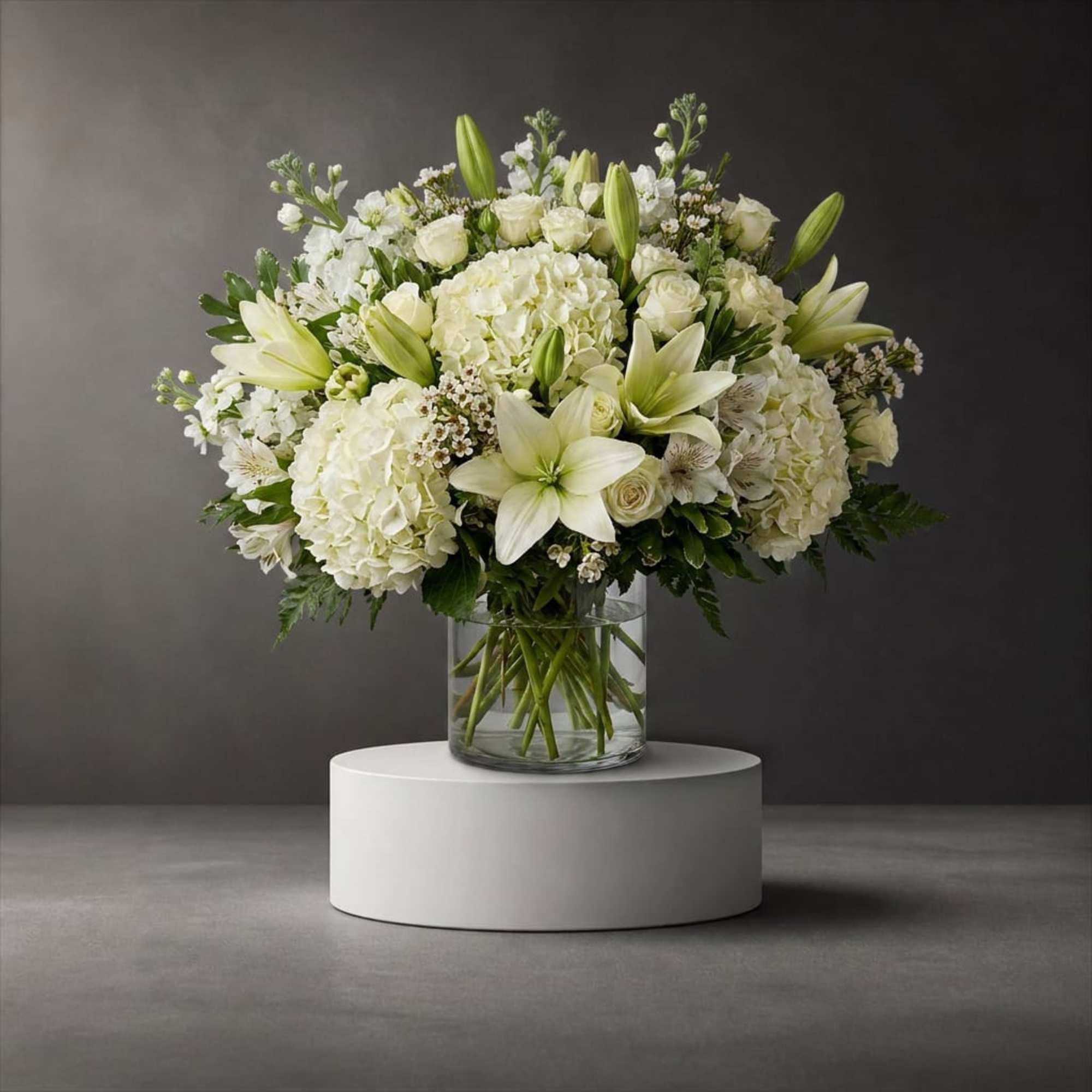 Step into the serene glow of the night with our "Moonlight" floral