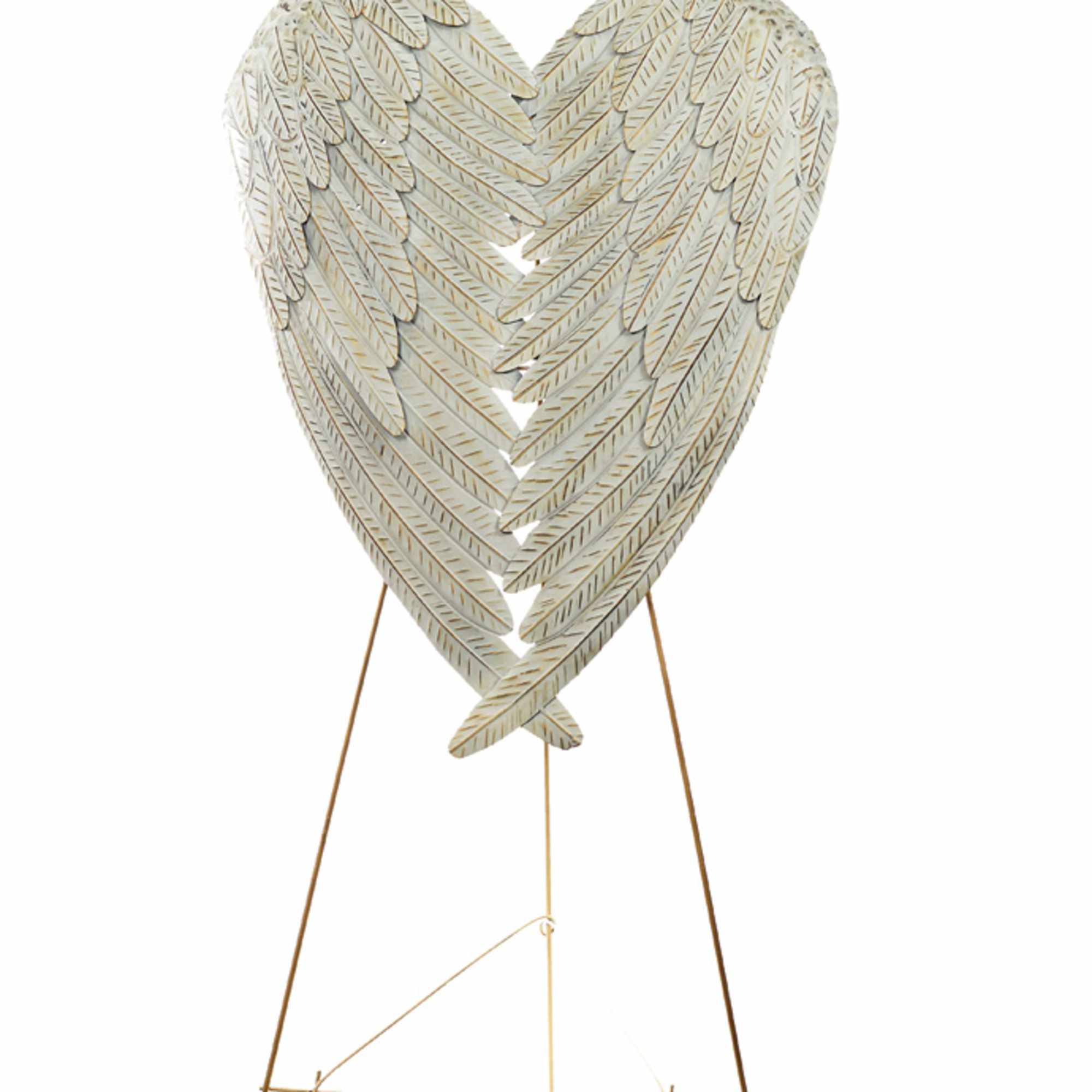 Brighten up this sad moment with this beautiful Keepsake metal Angel wing, photo 2 of 2