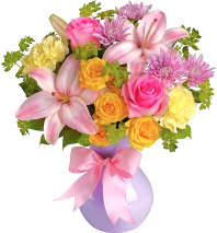 Passionate Peaches Arrangement