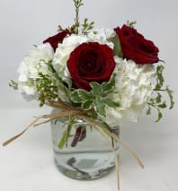 Roses and Eucalyptus Bouquet